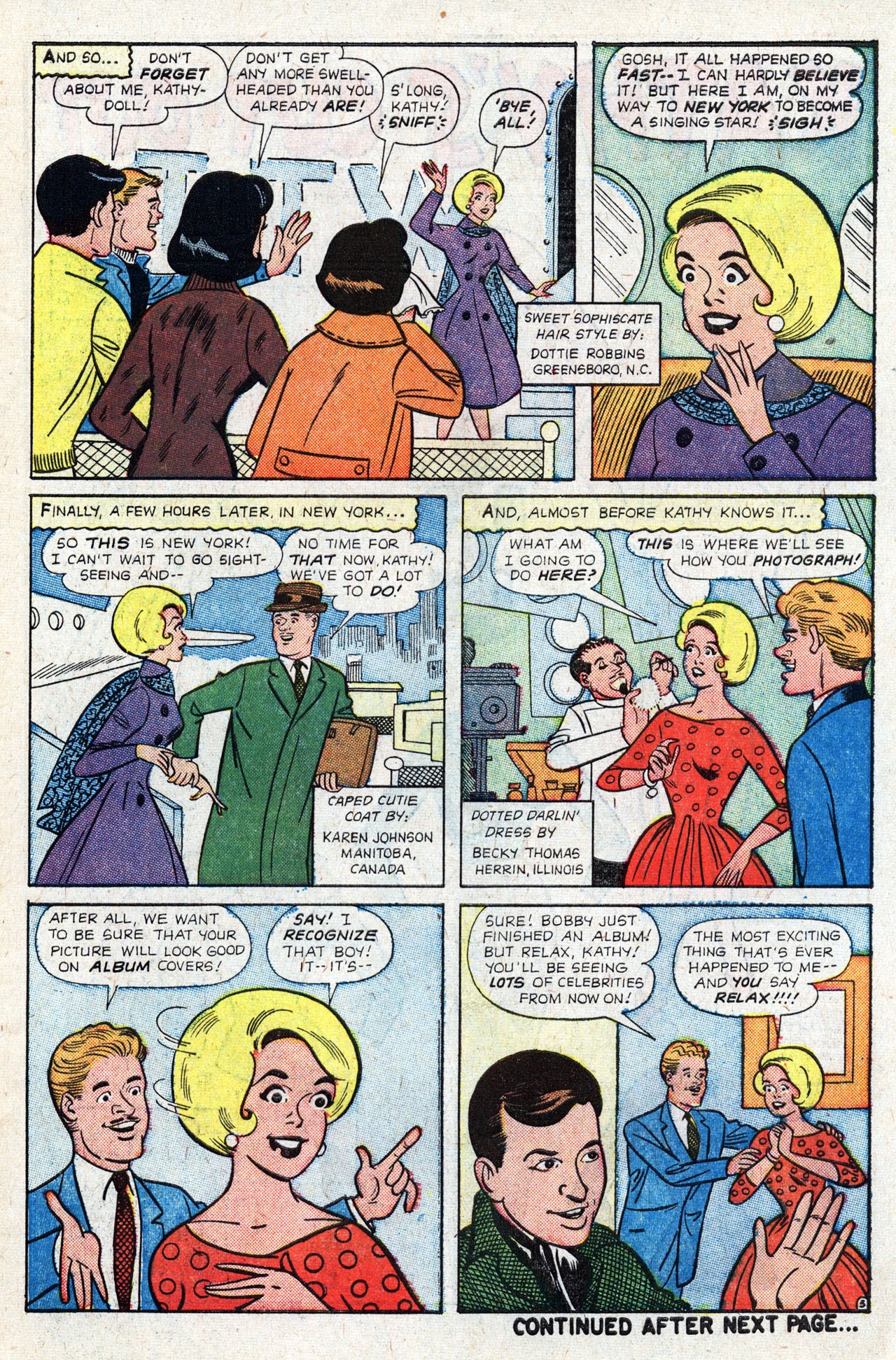 Read online Kathy (1959) comic -  Issue #22 - 7