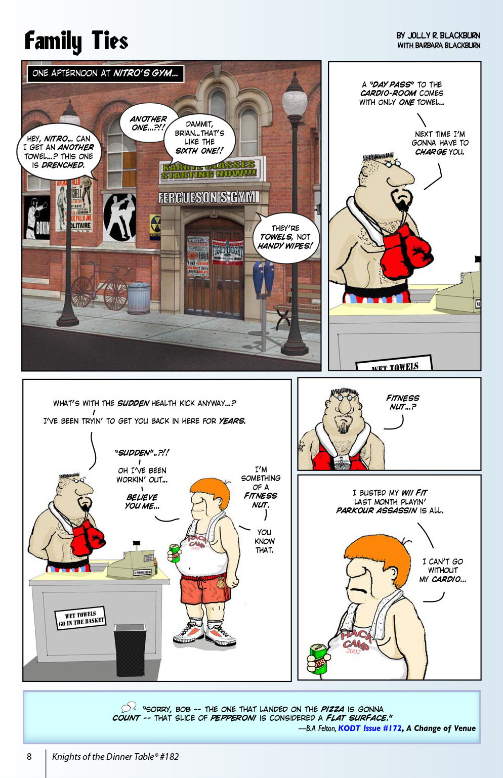 Read online Knights of the Dinner Table comic -  Issue #182 - 10