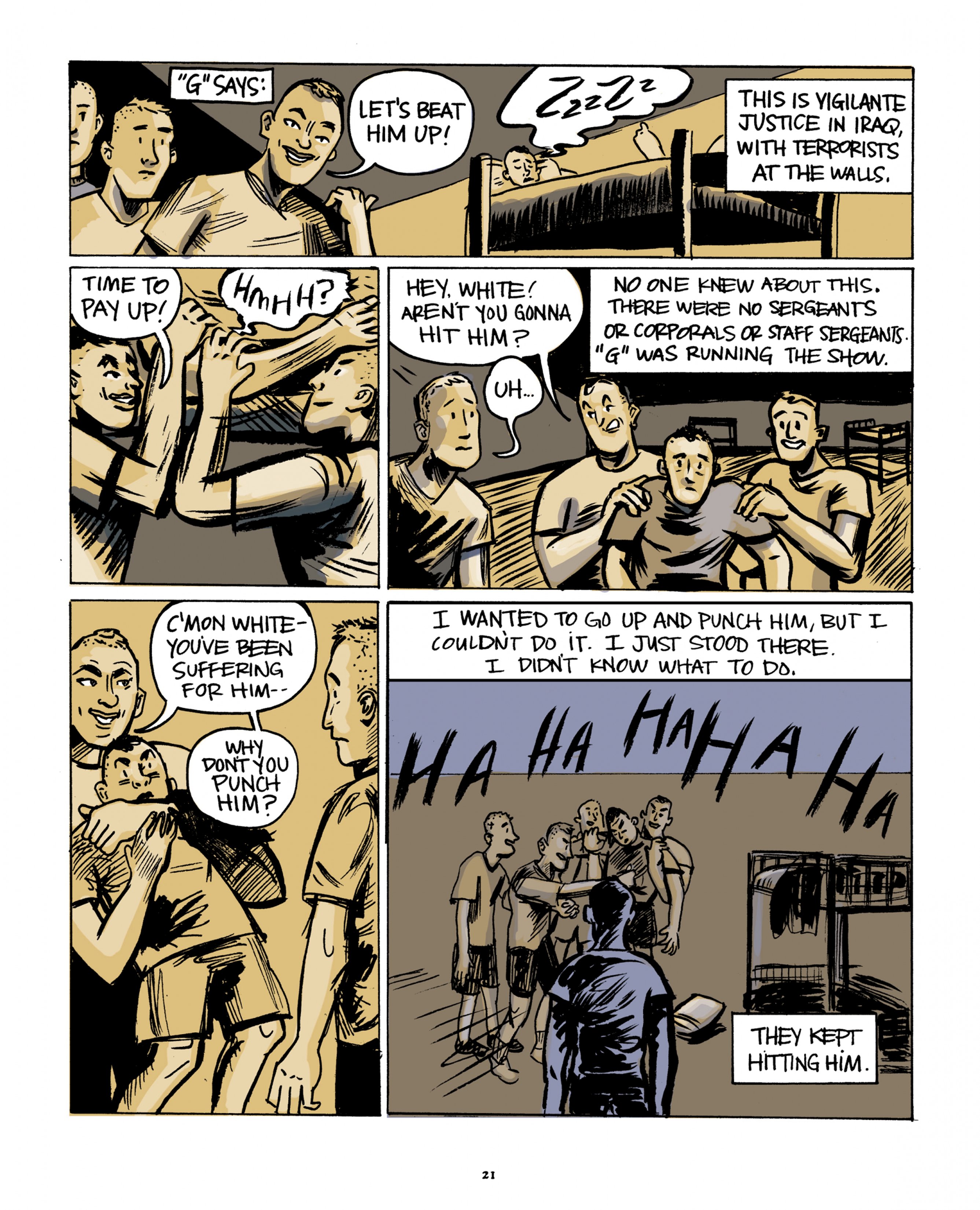 Read online Invisible Wounds: Graphic Journalism by Jess Ruliffson comic -  Issue # TPB (Part 1) - 28