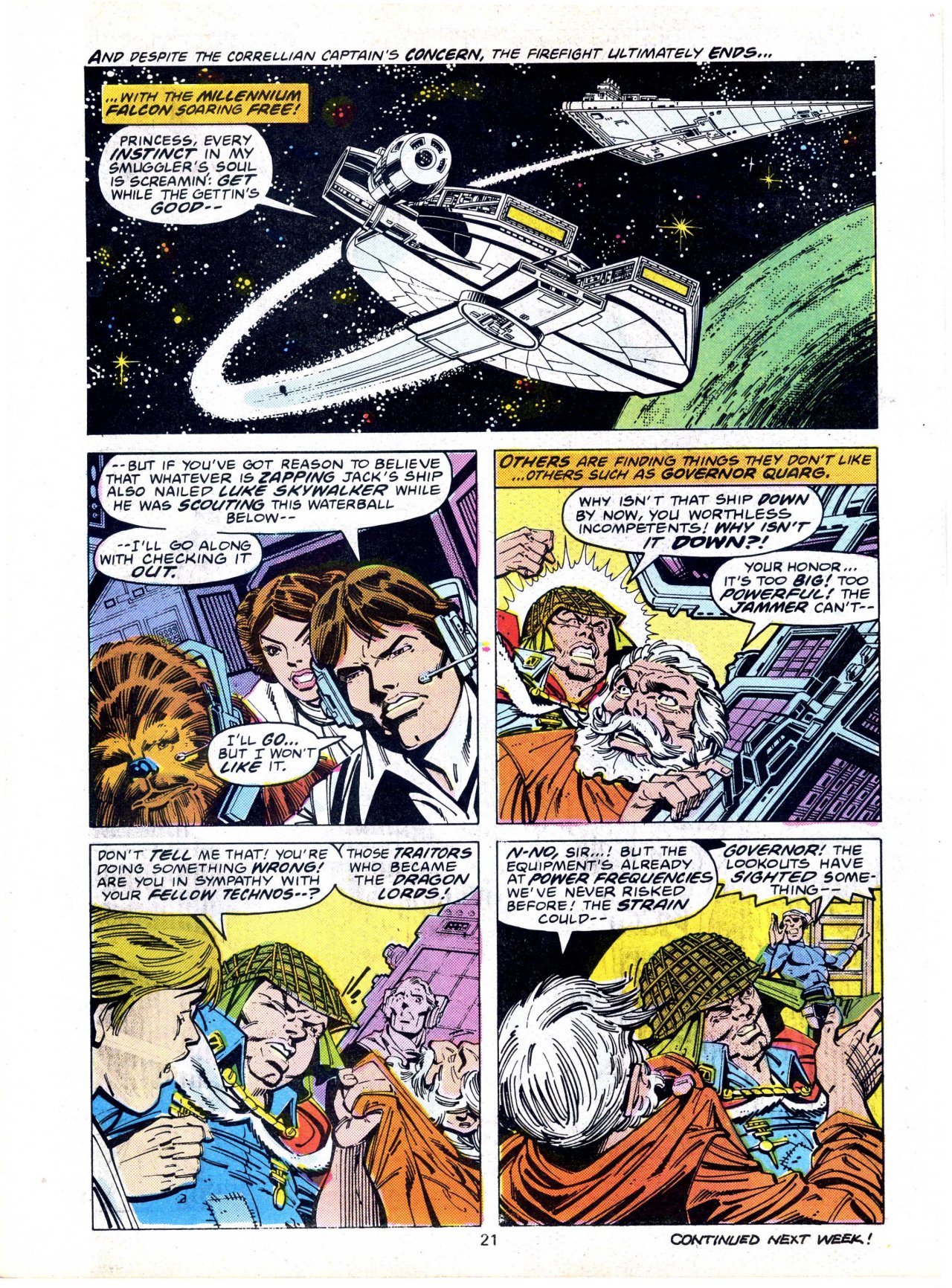 Read online Return of the Jedi comic -  Issue #30 - 21