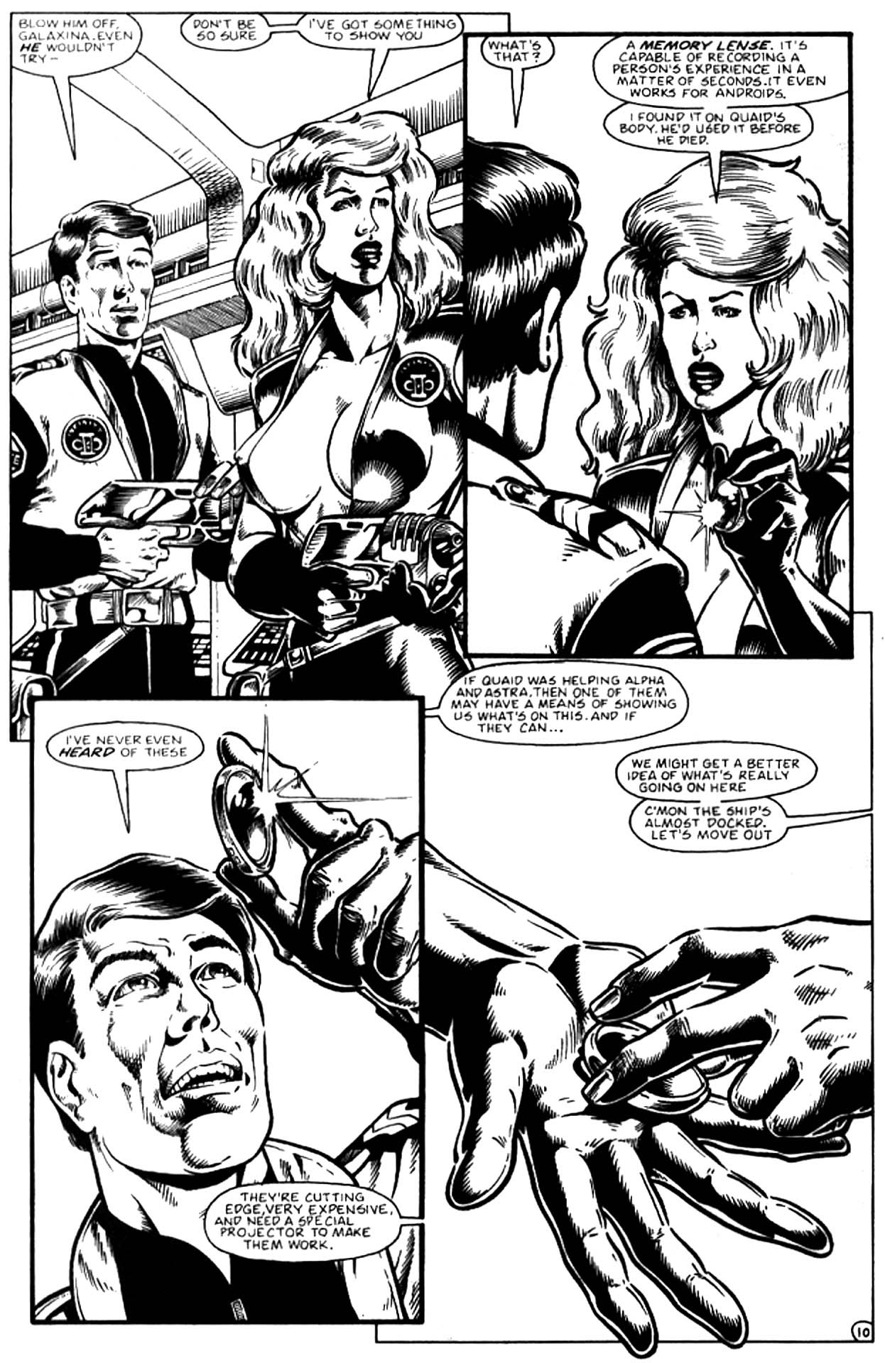 Read online Galaxina comic -  Issue #3 - 13