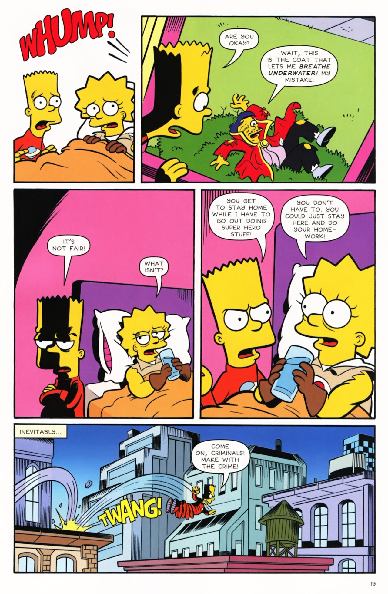 Read online Bongo Comics Presents Simpsons Super Spectacular comic -  Issue #11 - 21