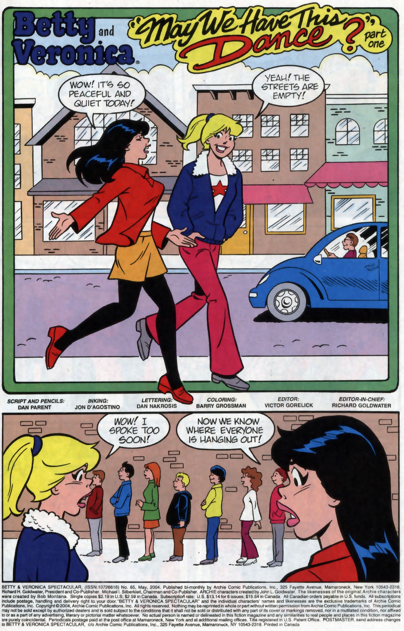 Read online Betty & Veronica Spectacular comic -  Issue #65 - 2