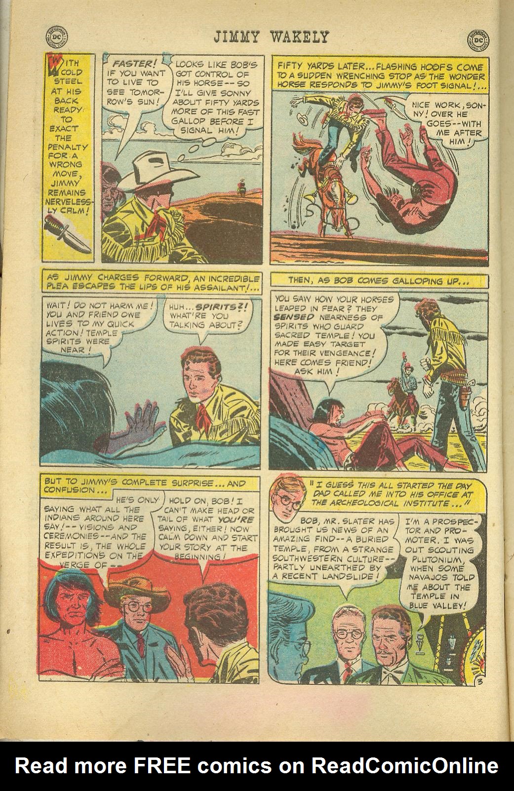 Read online Jimmy Wakely comic -  Issue #8 - 6