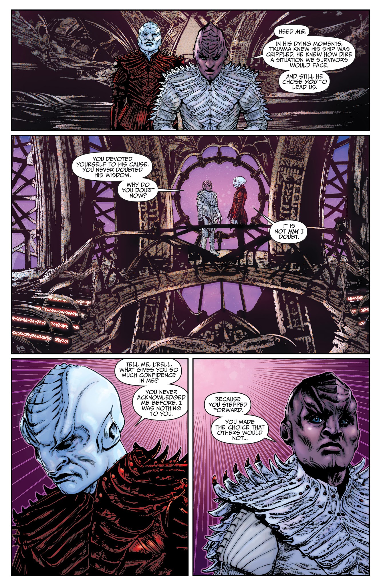 Read online Star Trek: Discovery: The Light of Kahless comic -  Issue #3 - 4