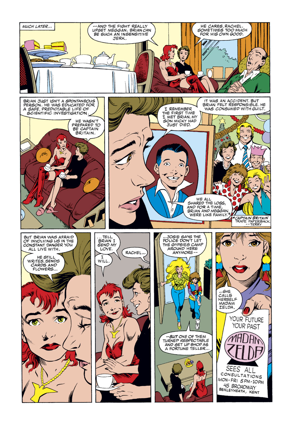 Read online Excalibur (1988) comic -  Issue #44 - 14