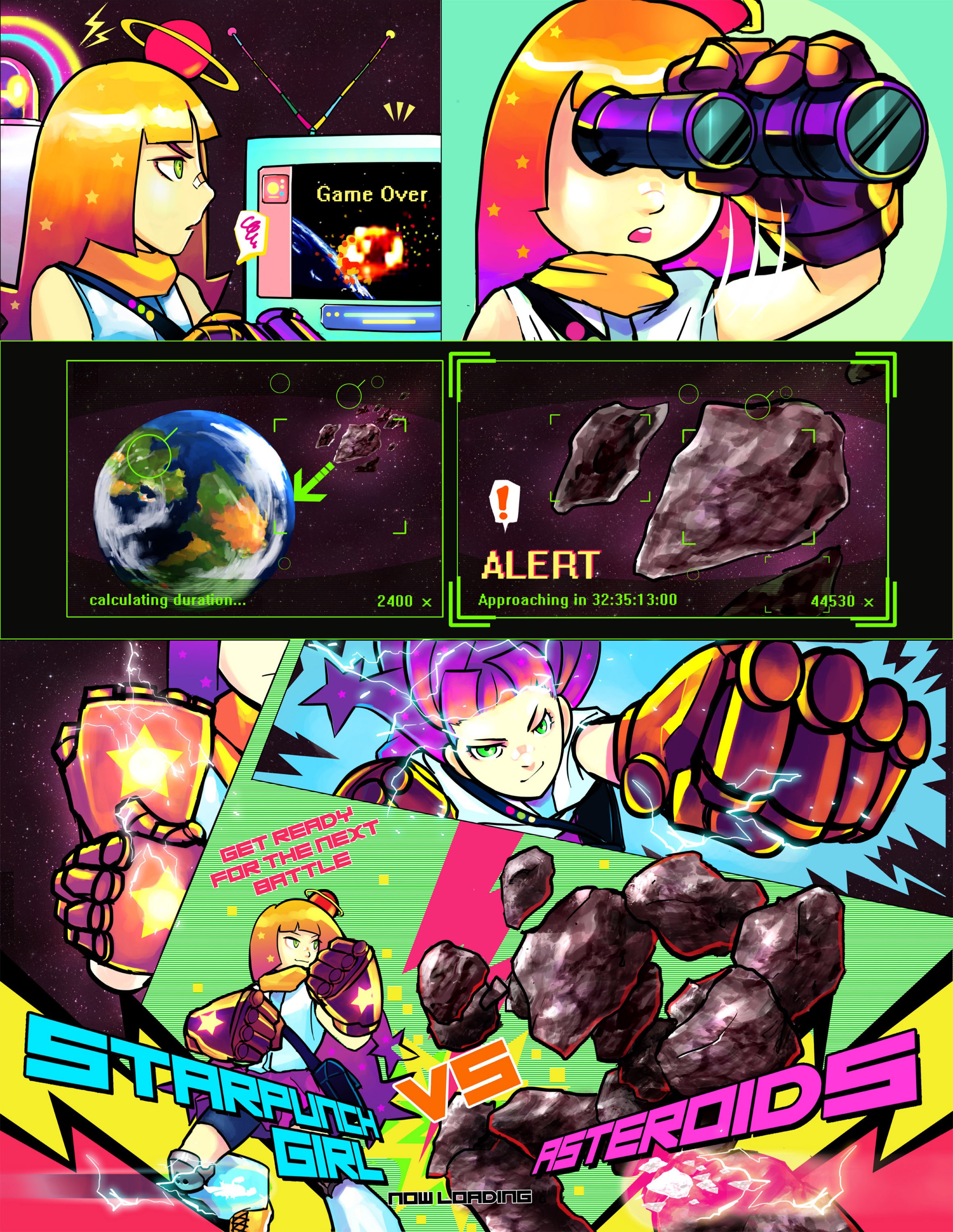 Read online Starpunch Girl comic -  Issue #1 - 16
