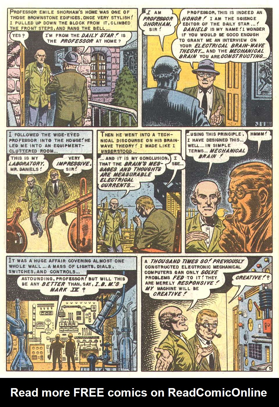 Read online Weird Fantasy (1951) comic -  Issue #17 - 16