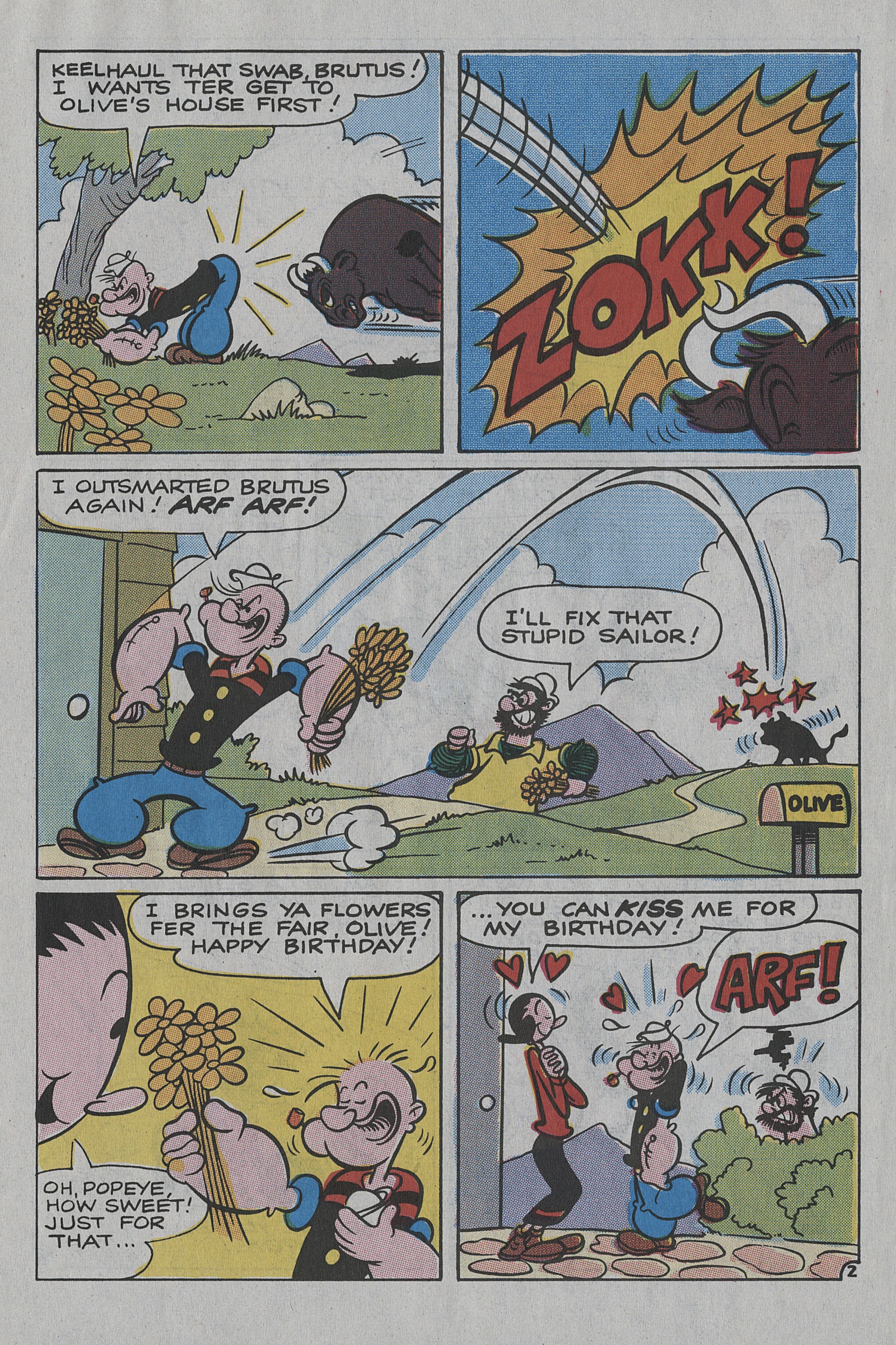 Read online Popeye (1993) comic -  Issue #5 - 5