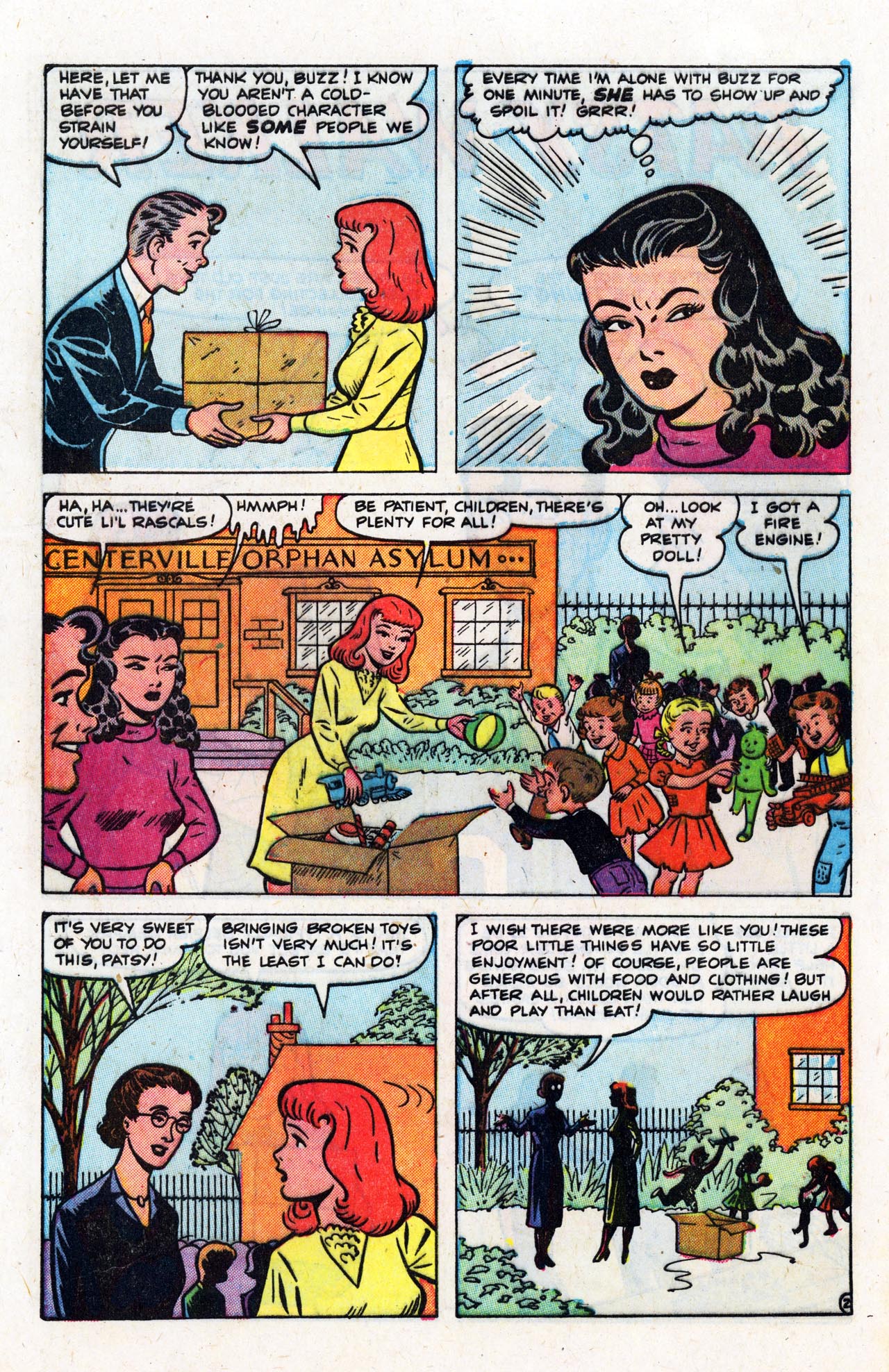 Read online Patsy Walker comic -  Issue #40 - 43