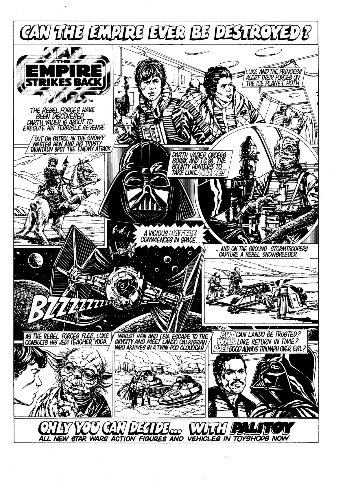 Read online Star Wars Weekly: The Empire Strikes Back comic -  Issue #134 - 20