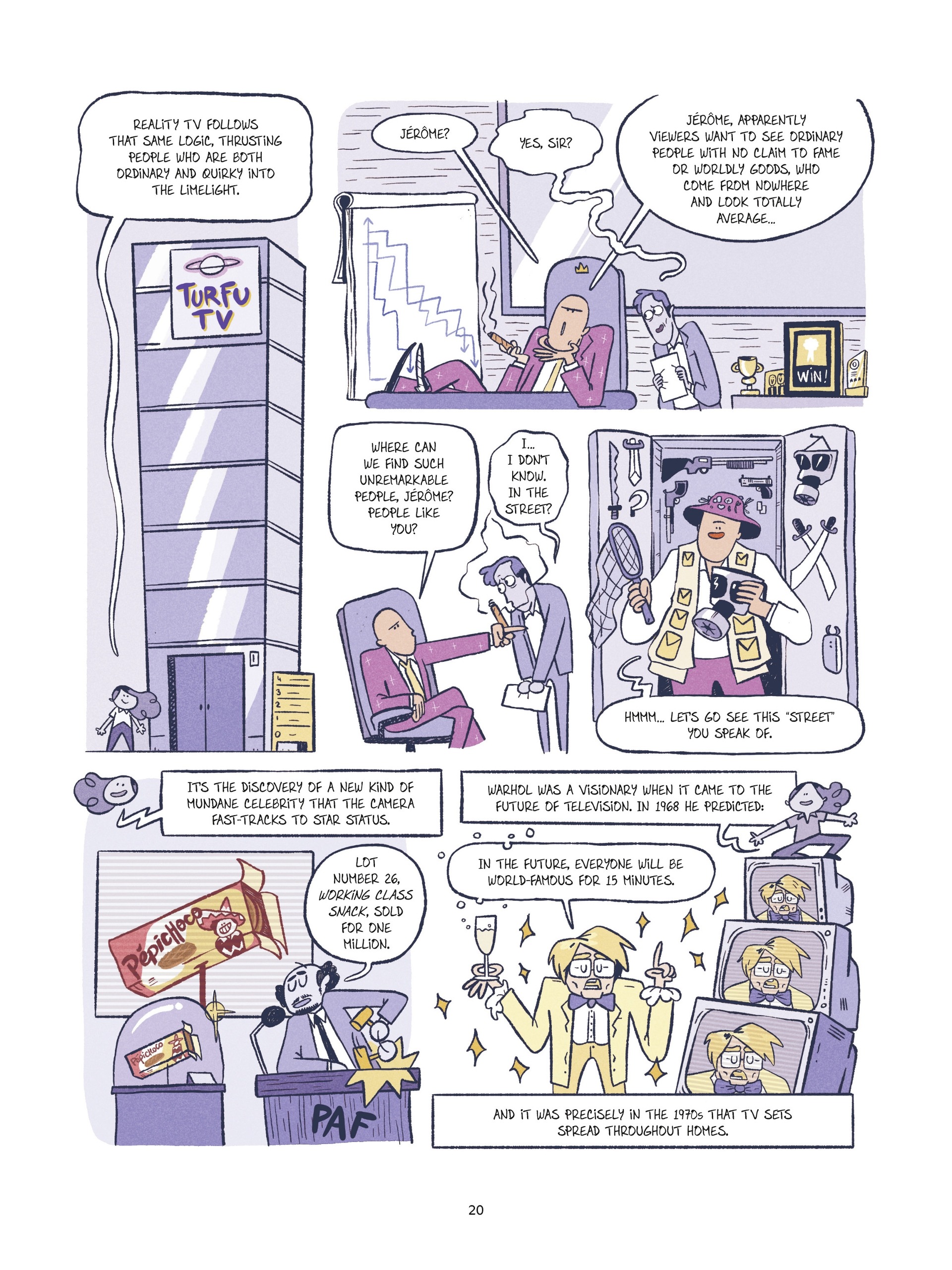 Read online Praising the Surface Behind the Scenes of Reality TV comic -  Issue # TPB - 17