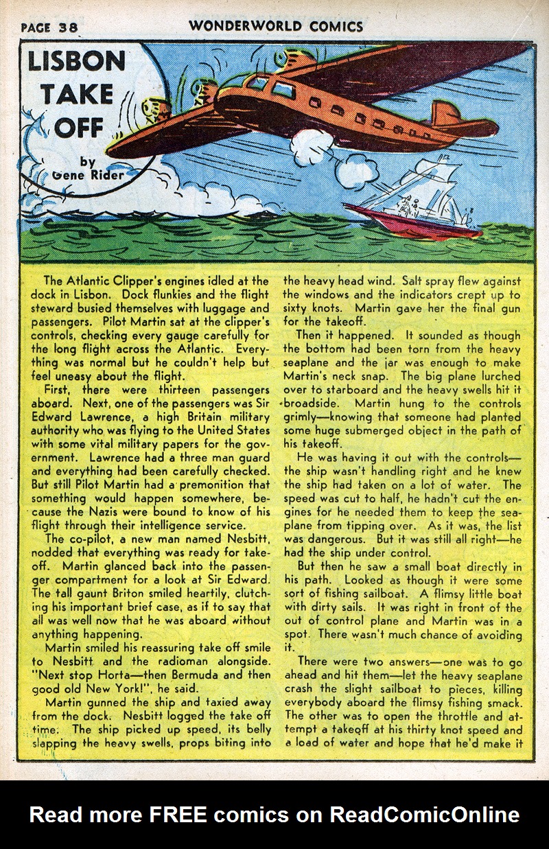 Read online Wonderworld Comics comic -  Issue #30 - 40