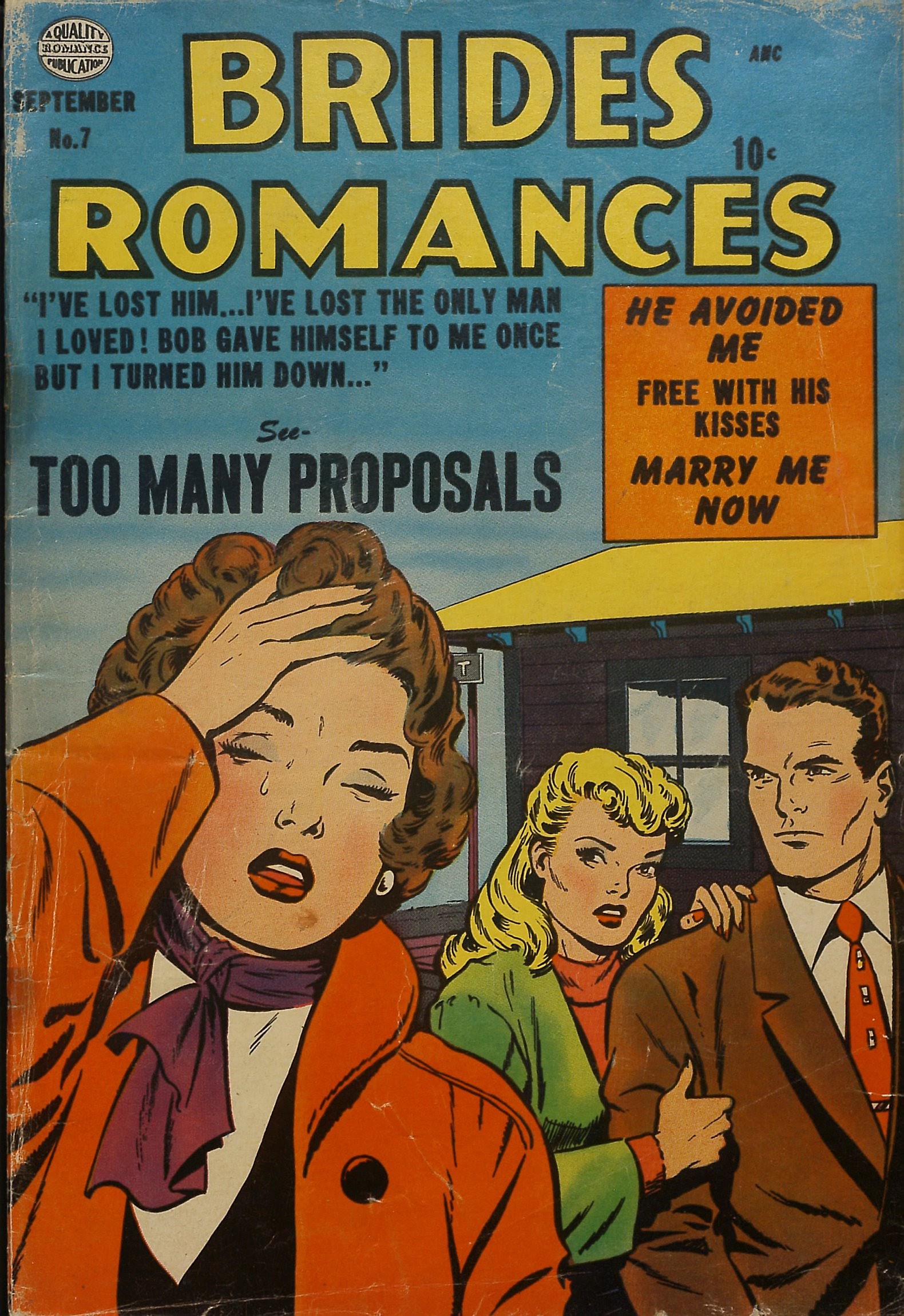 Read online Brides Romances comic -  Issue #7 - 1