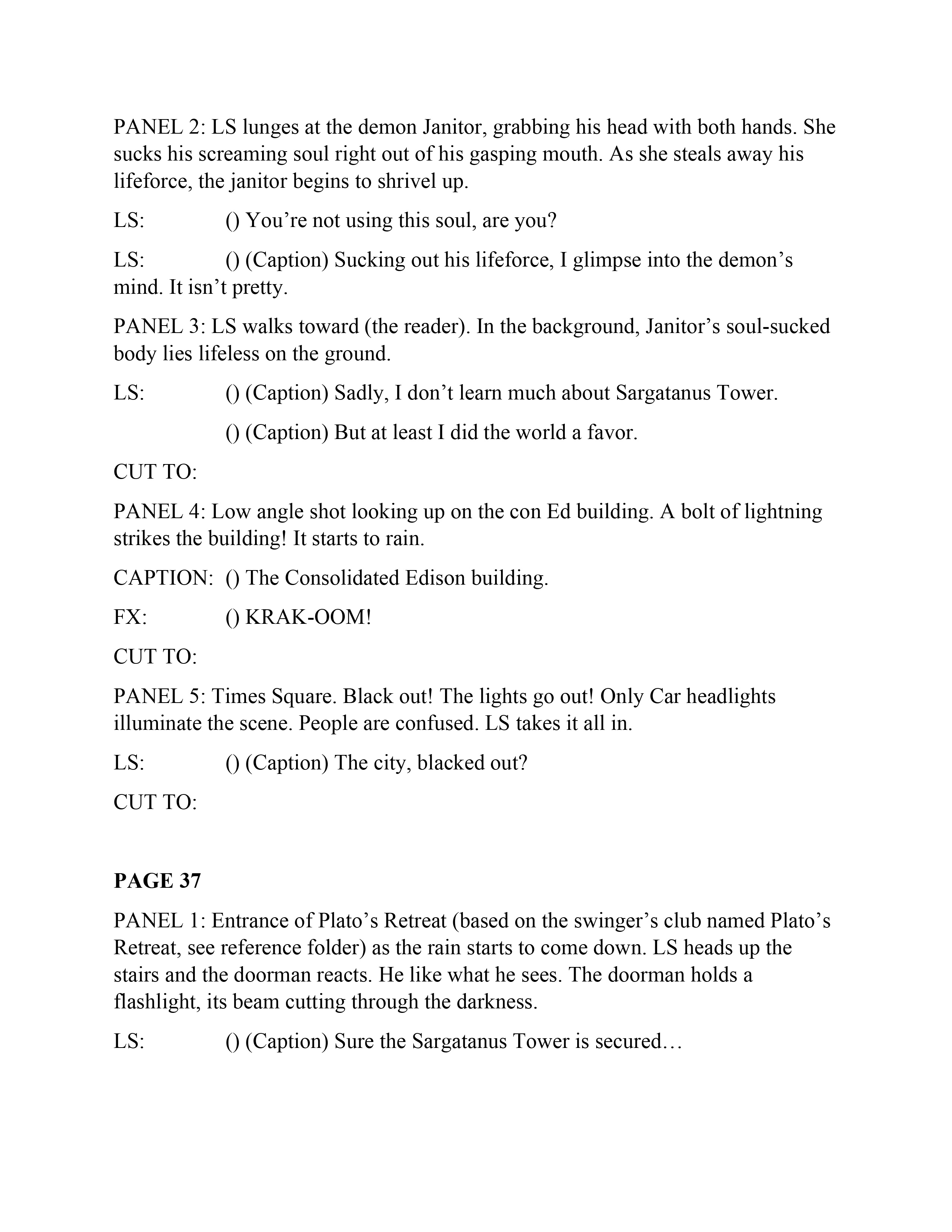 Read online Lady Satanus: Sinister Urge comic -  Issue # TPB - 88