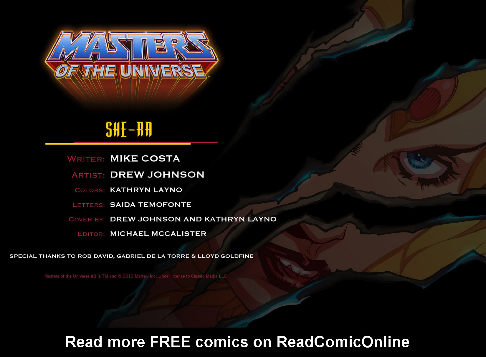 Read online Masters of the Universe (2012) comic -  Issue #8 - 2