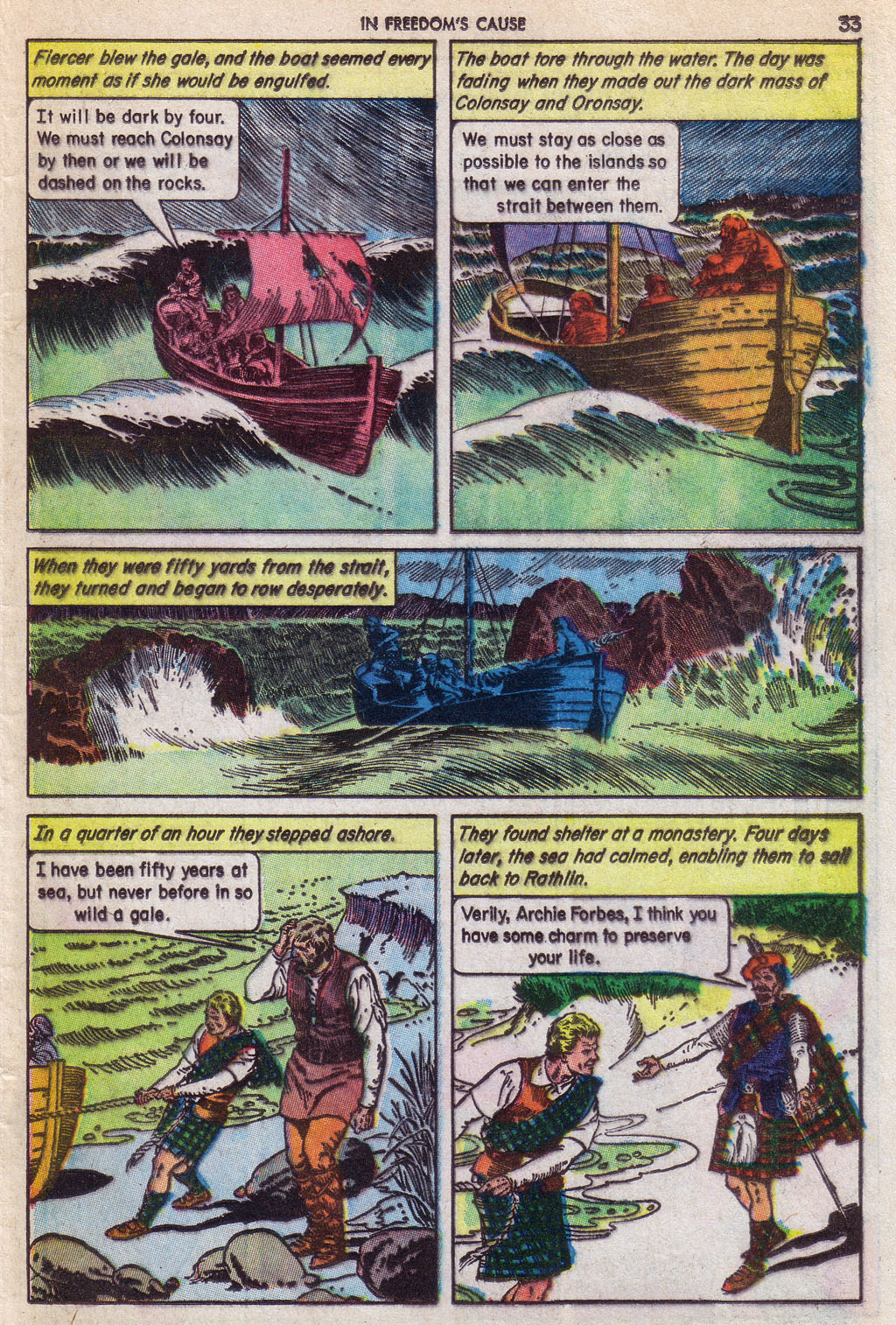 Read online Classics Illustrated comic -  Issue #168 - 35