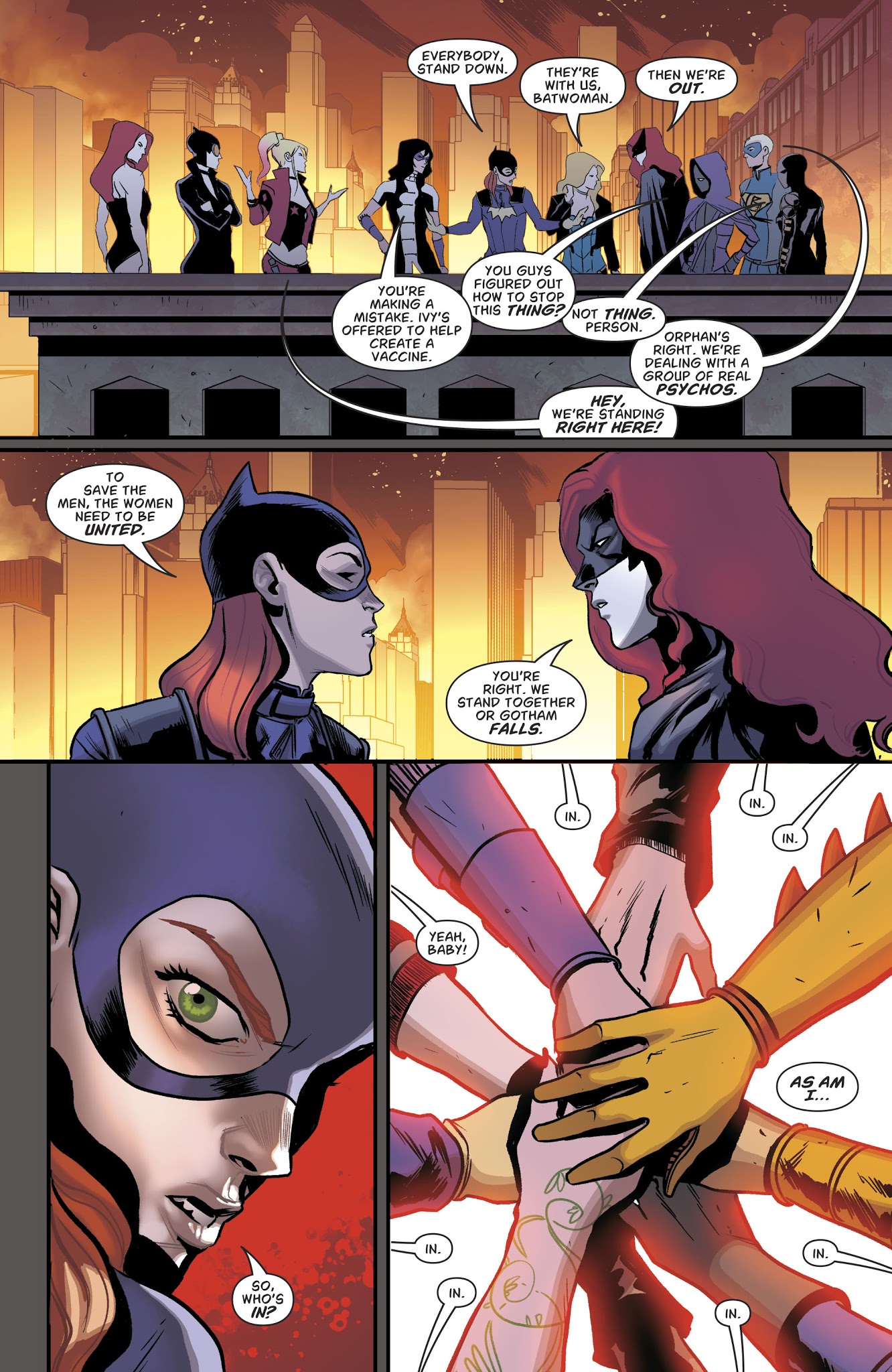 Read online Batgirl and the Birds of Prey comic -  Issue #15 - 22