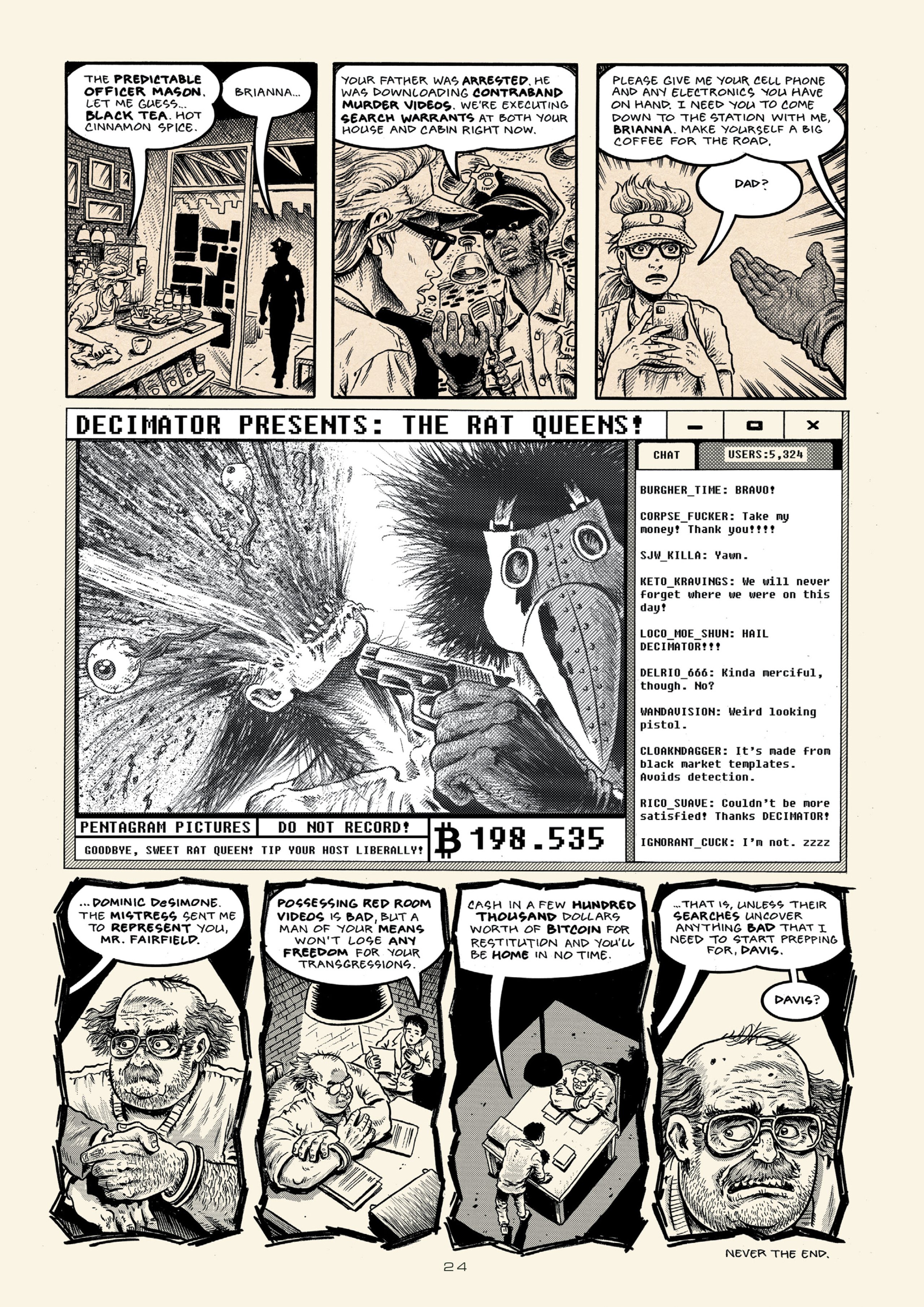 Read online Red Room: Trigger Warnings comic -  Issue # TPB - 34