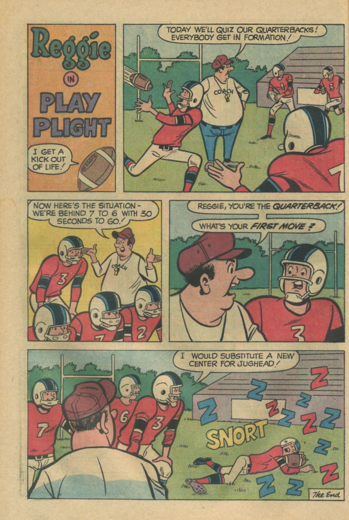 Read online Reggie's Wise Guy Jokes comic -  Issue #10 - 56