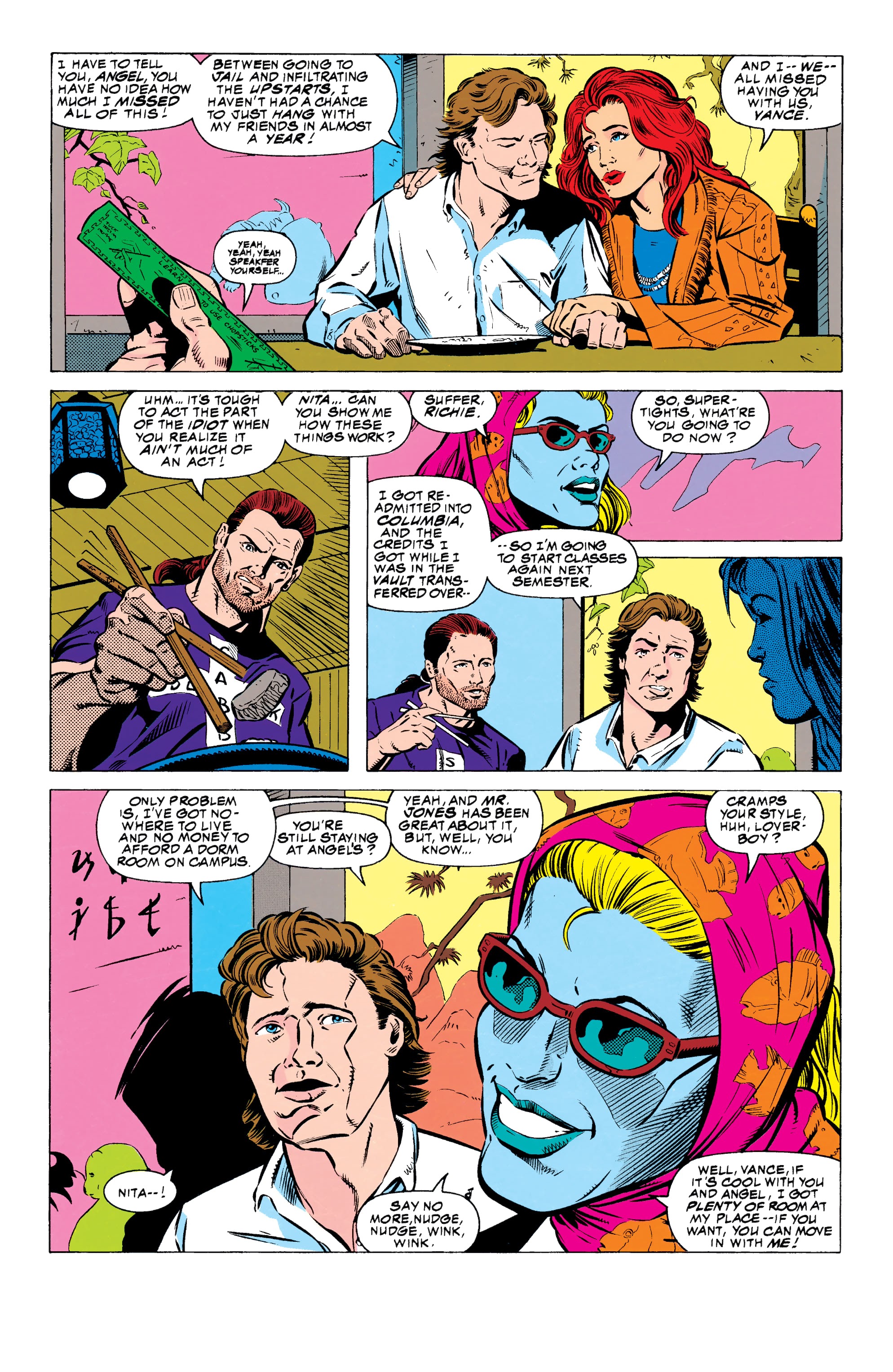 Read online The New Warriors comic -  Issue #47 - 7