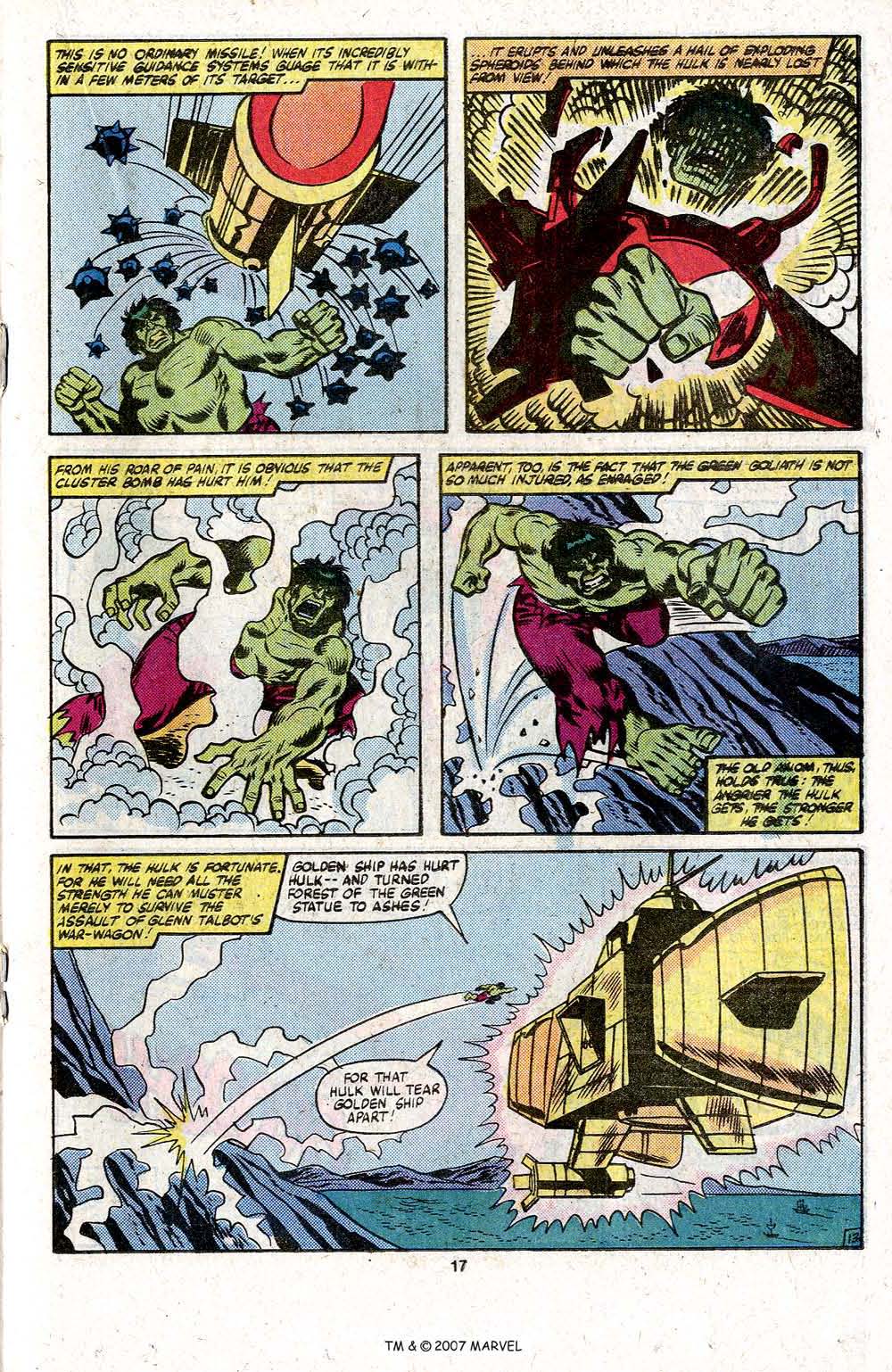 Read online The Incredible Hulk (1968) comic -  Issue #260 - 19