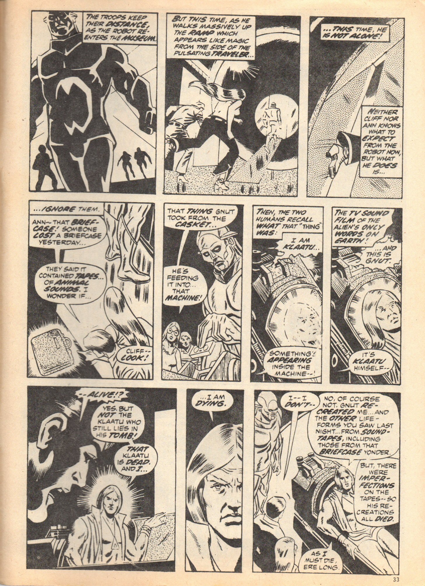 Read online Planet of the Apes (1974) comic -  Issue #18 - 33