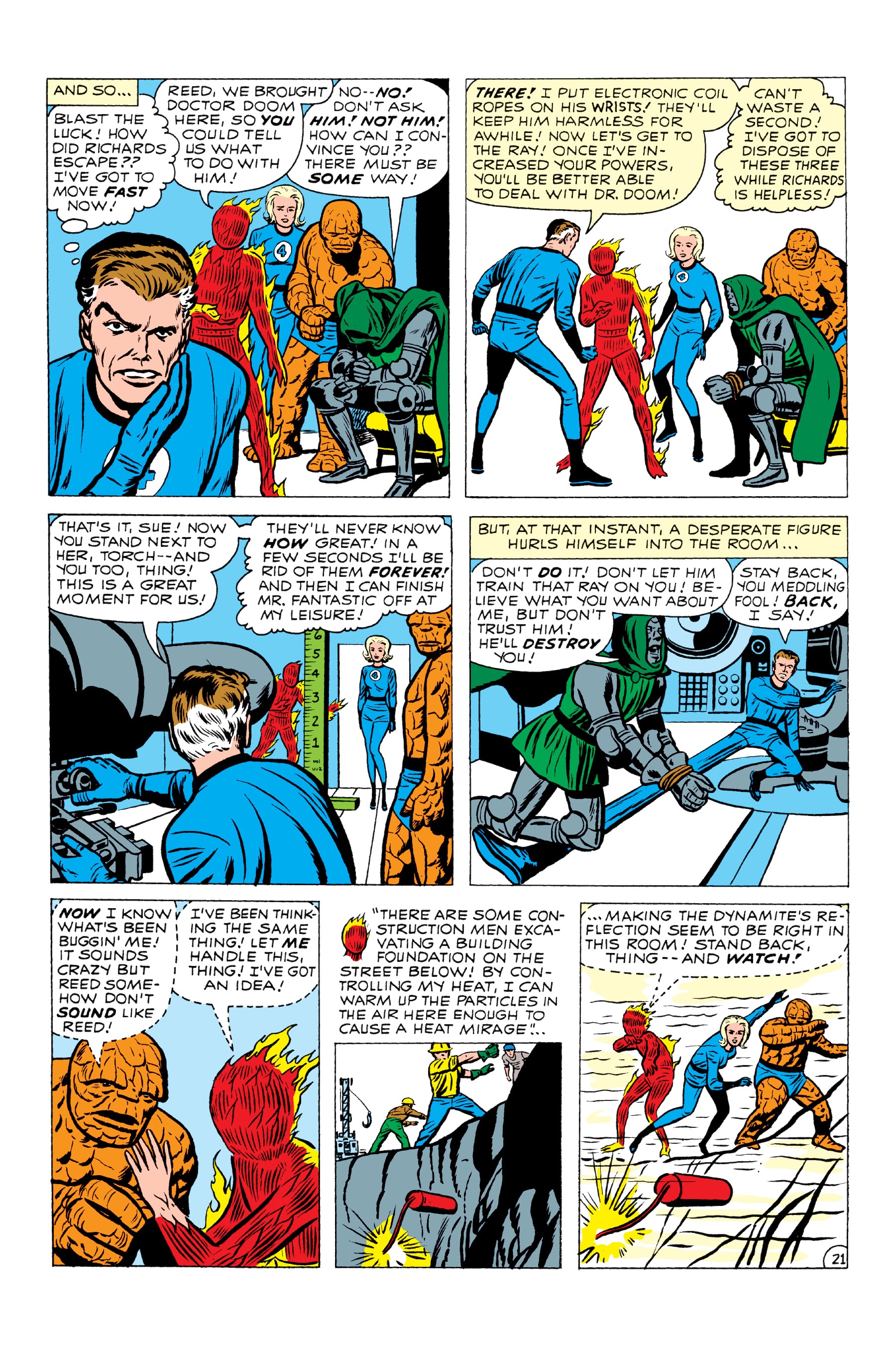 Read online Mighty Marvel Masterworks: The Fantastic Four comic -  Issue # TPB 1 (Part 3) - 54