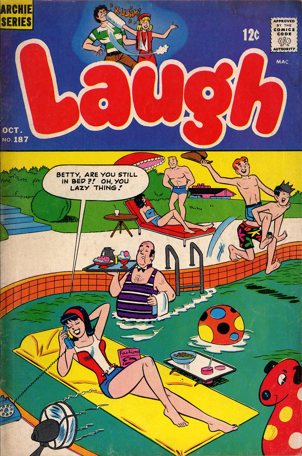 Read online Laugh (Comics) comic -  Issue #187 - 1