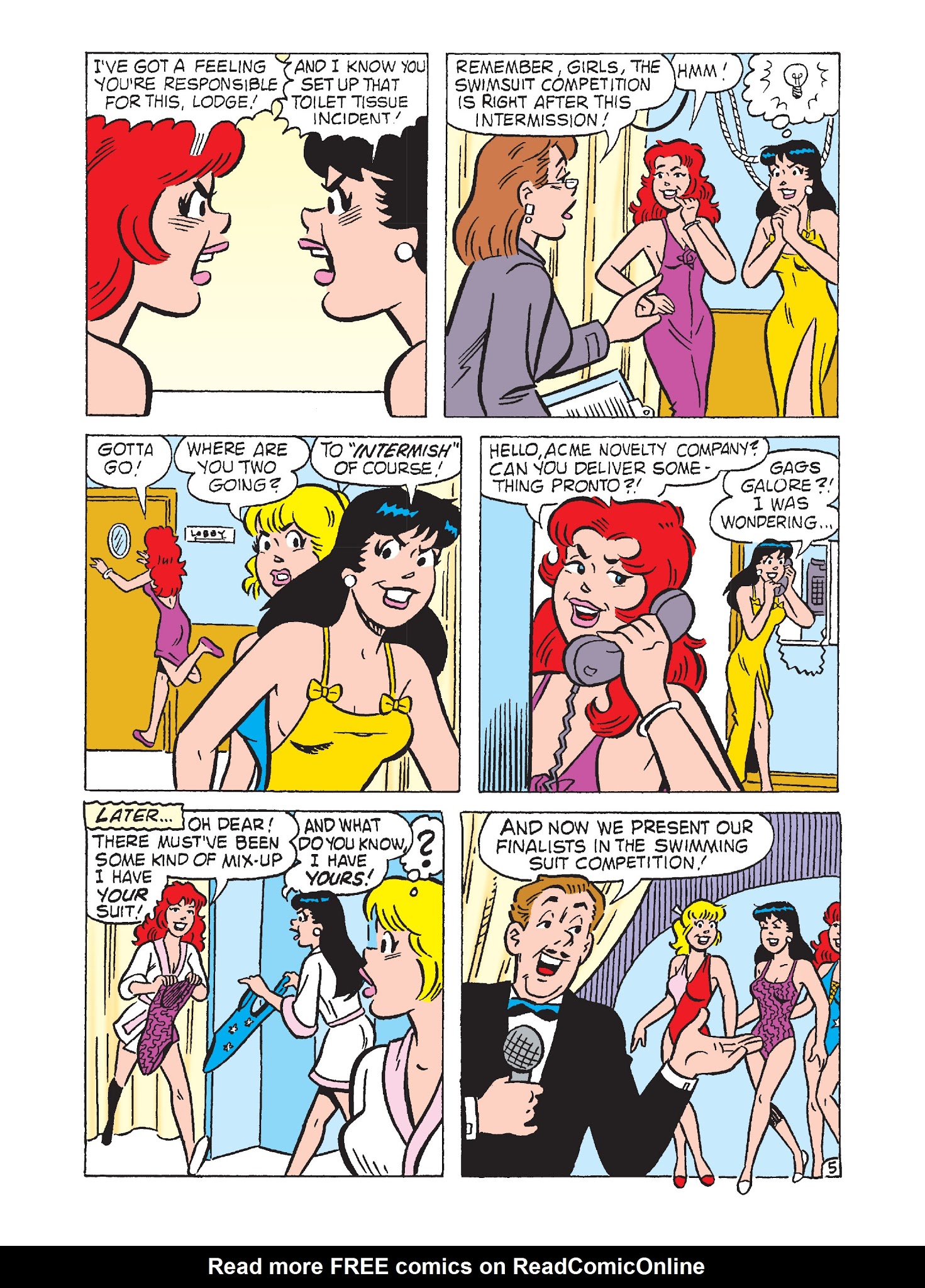 Read online Betty and Veronica Double Digest comic -  Issue #221 - 6