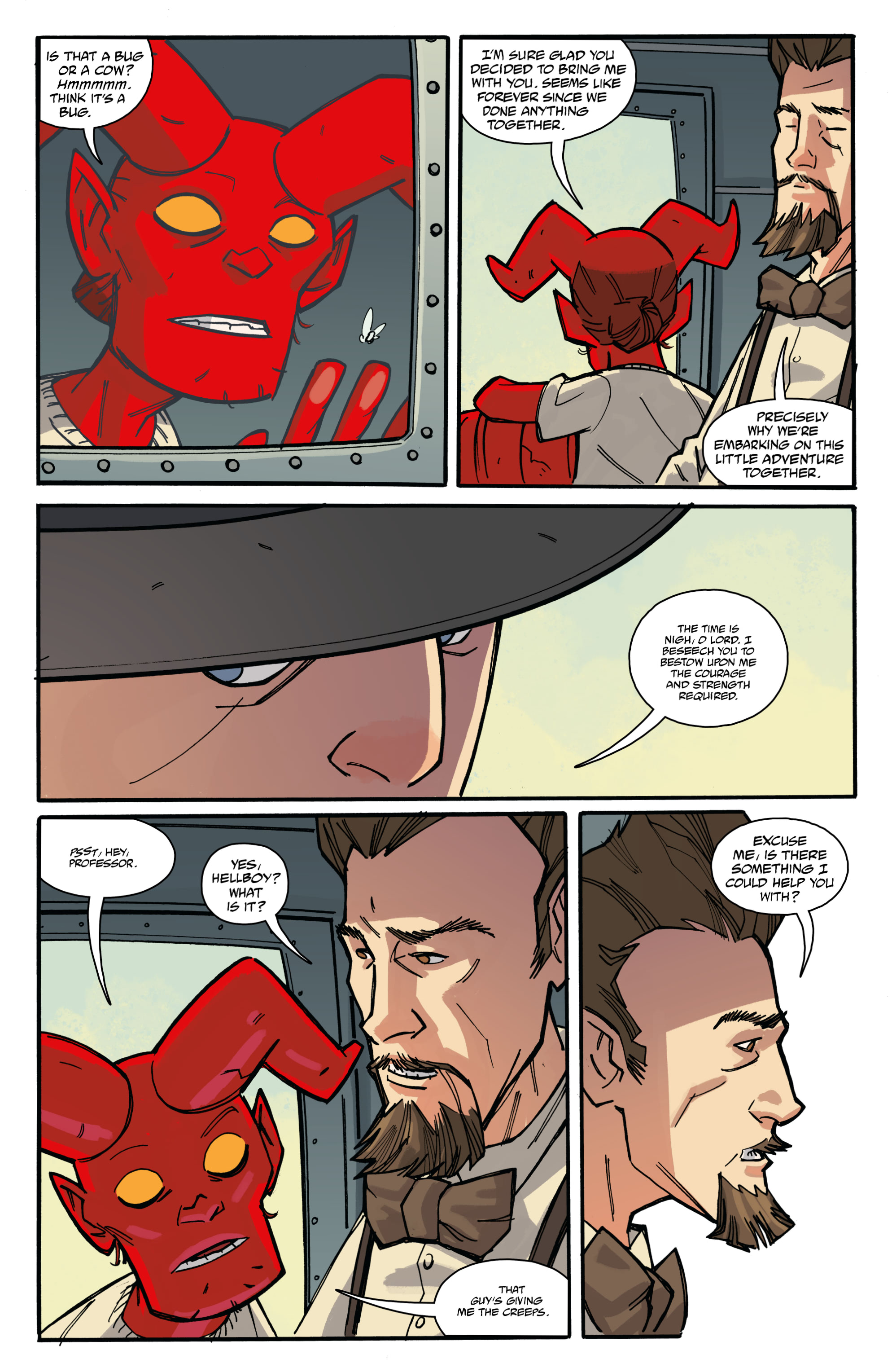 Read online Young Hellboy comic -  Issue #1 - 5