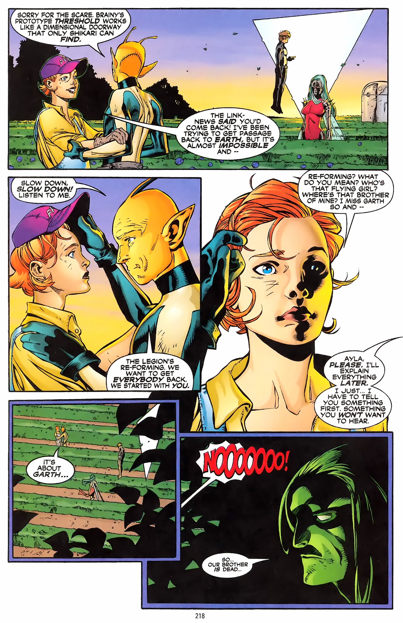 Read online Legion of Super-Heroes: 1,050 Years in the Future comic -  Issue # TPB (Part 2) - 115