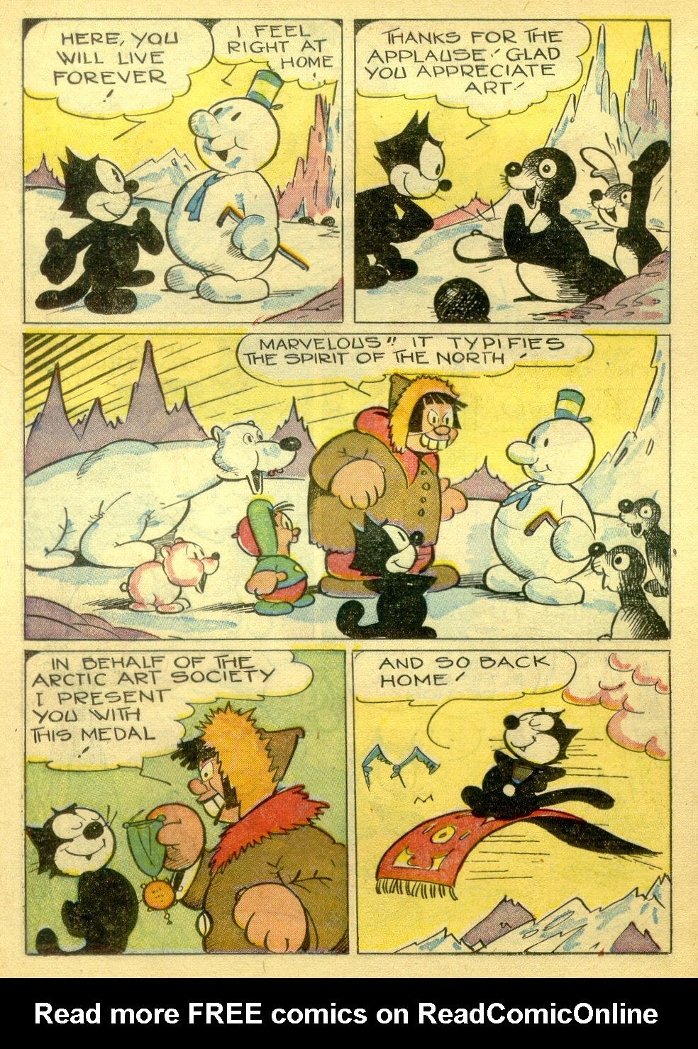 Read online Felix the Cat (1948) comic -  Issue #7 - 19