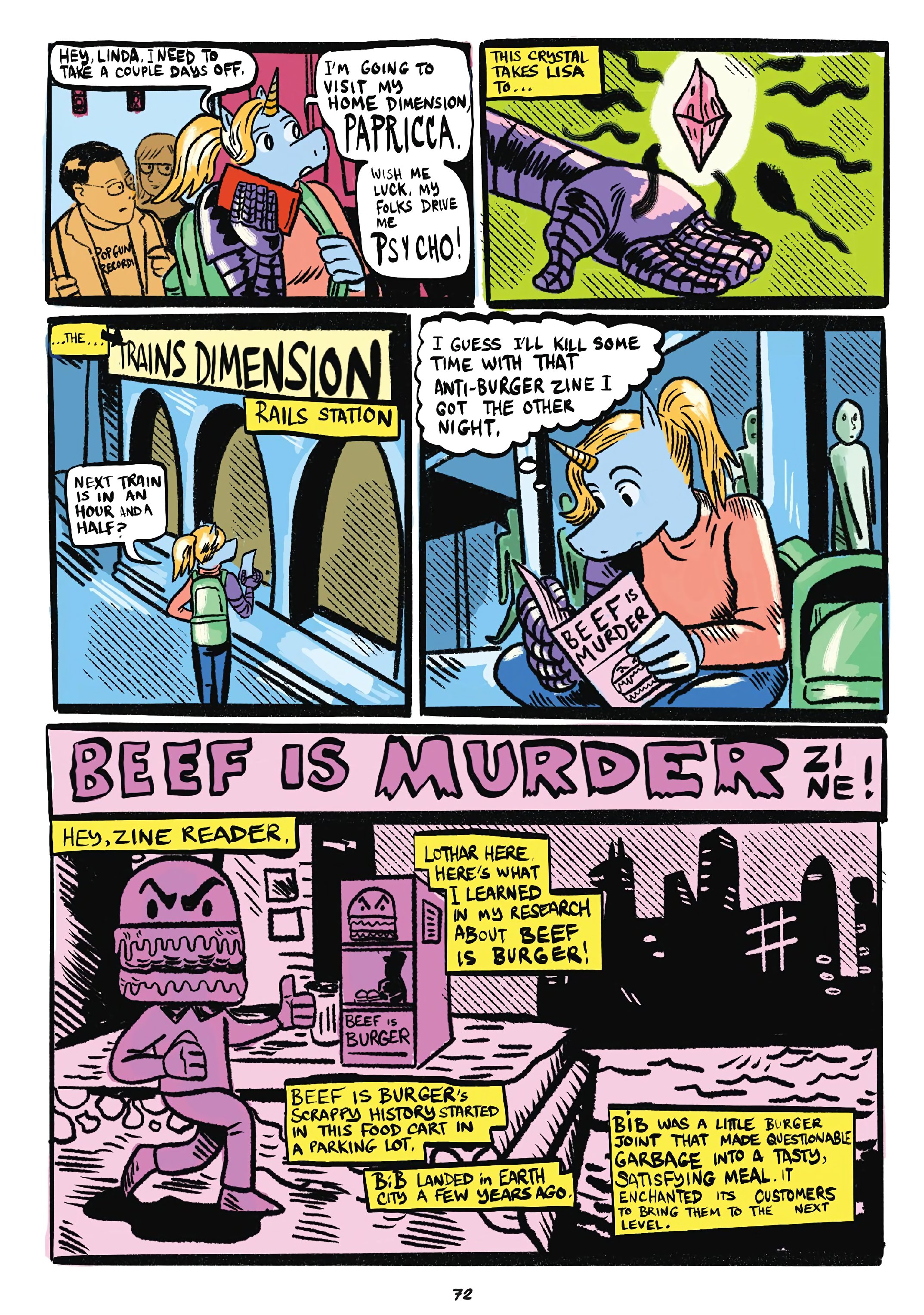 Read online Lisa Cheese and Ghost Guitar comic -  Issue # TPB (Part 1) - 74