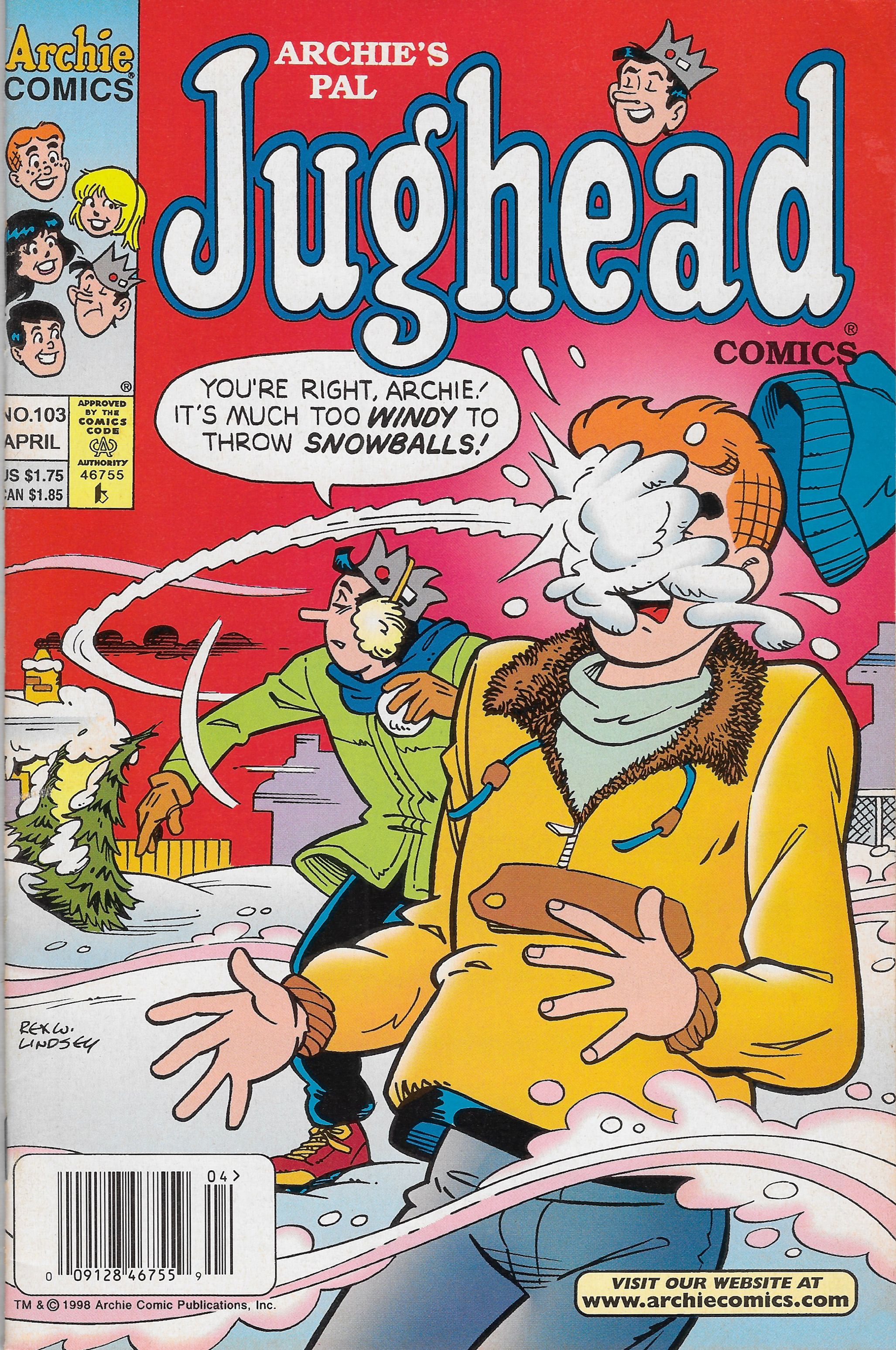 Read online Archie's Pal Jughead Comics comic -  Issue #103 - 1