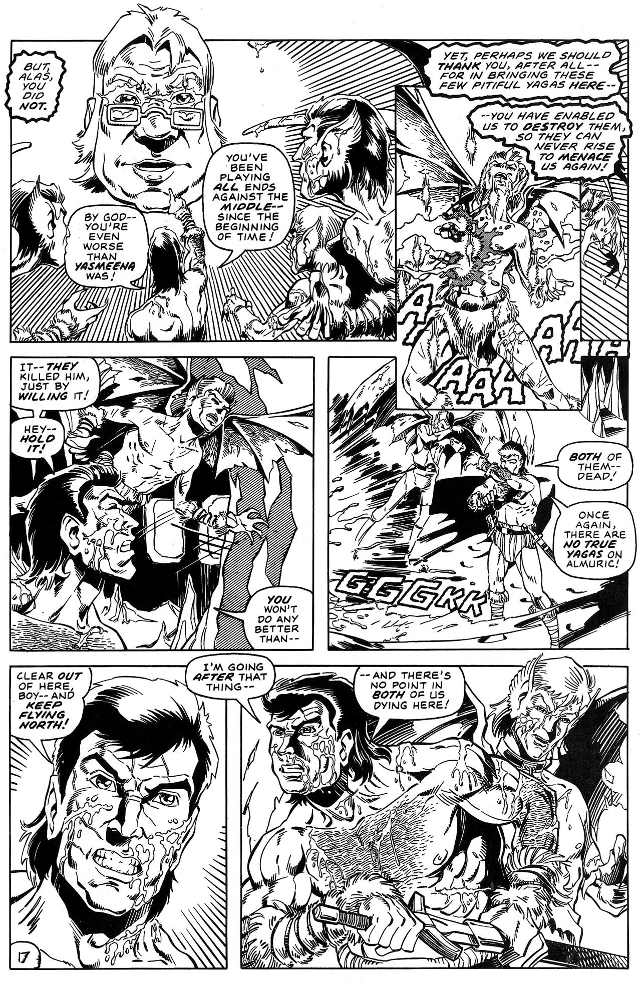 Read online Ironhand of Almuric comic -  Issue #4 - 18