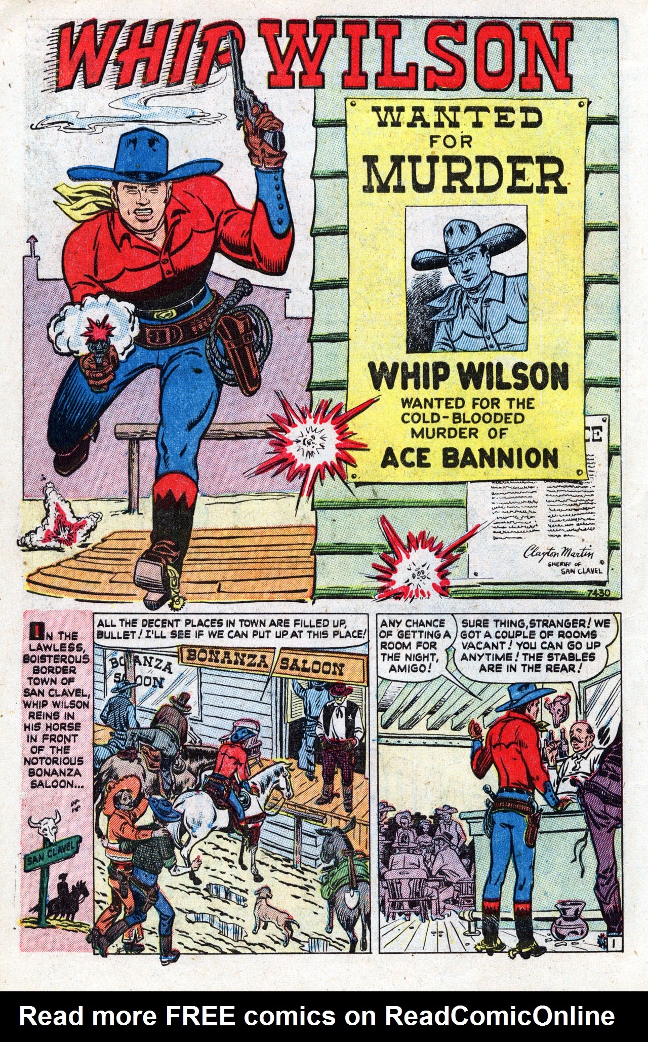 Read online Whip Wilson comic -  Issue #10 - 12