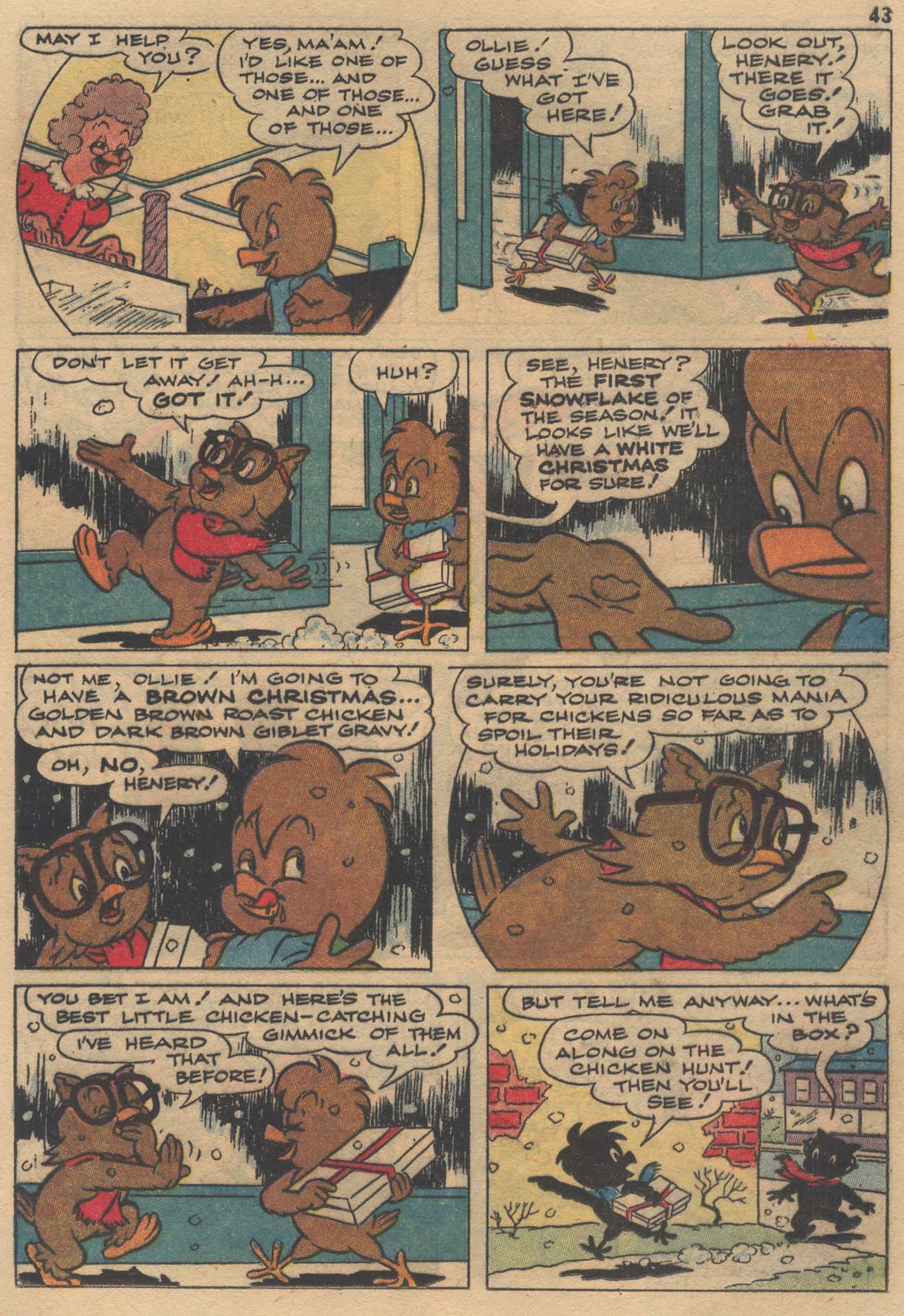 Read online Bugs Bunny's Christmas Funnies comic -  Issue # TPB 3 - 45