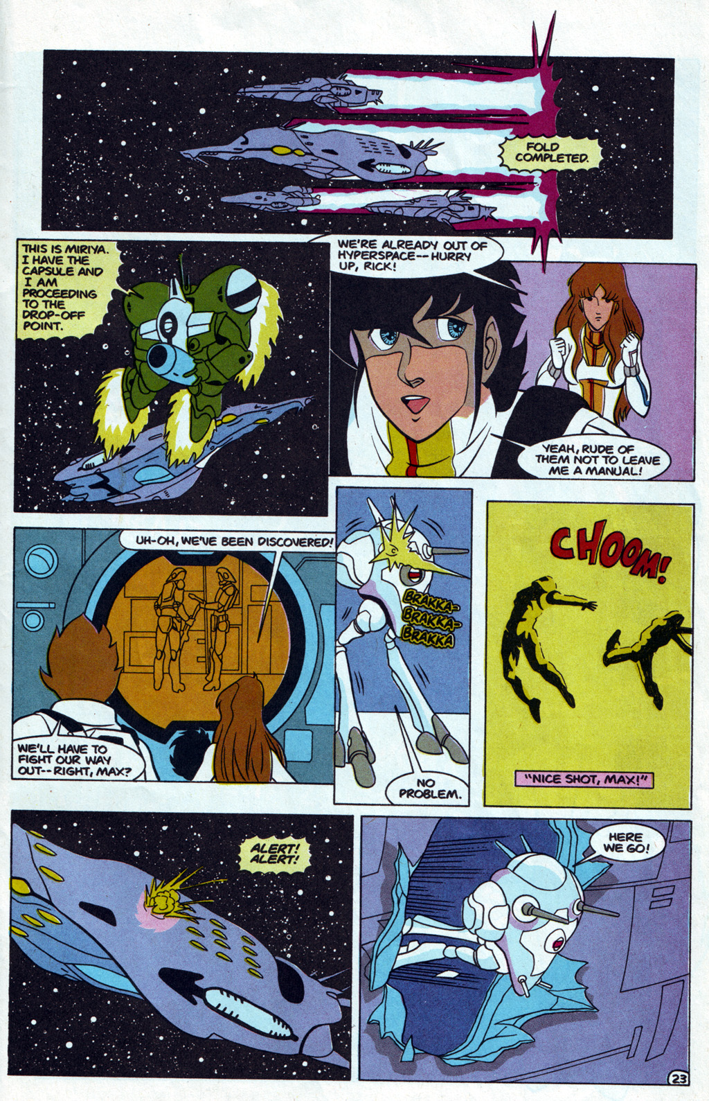 Read online Robotech The Macross Saga comic -  Issue #12 - 25