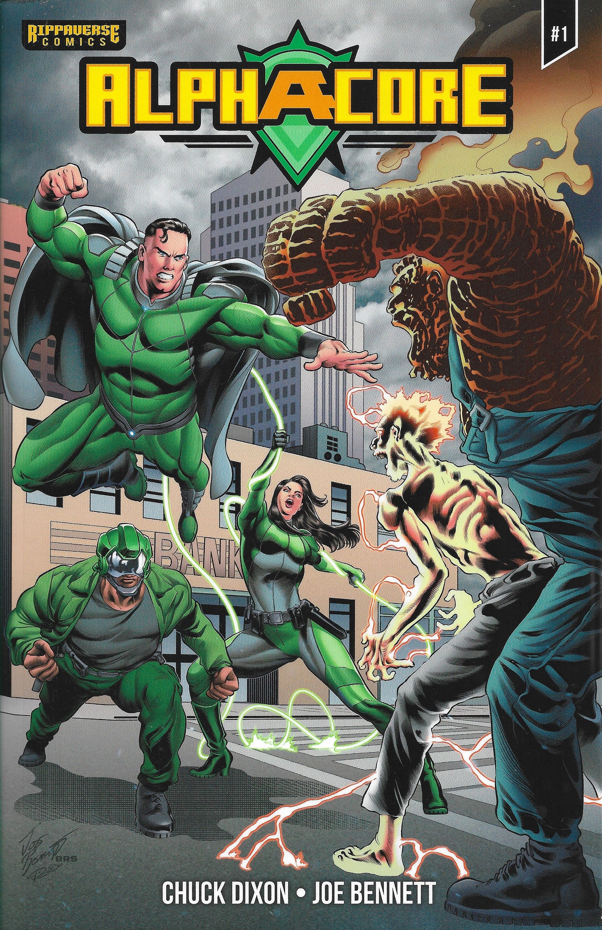 Read online Alphacore comic -  Issue # TPB - 1