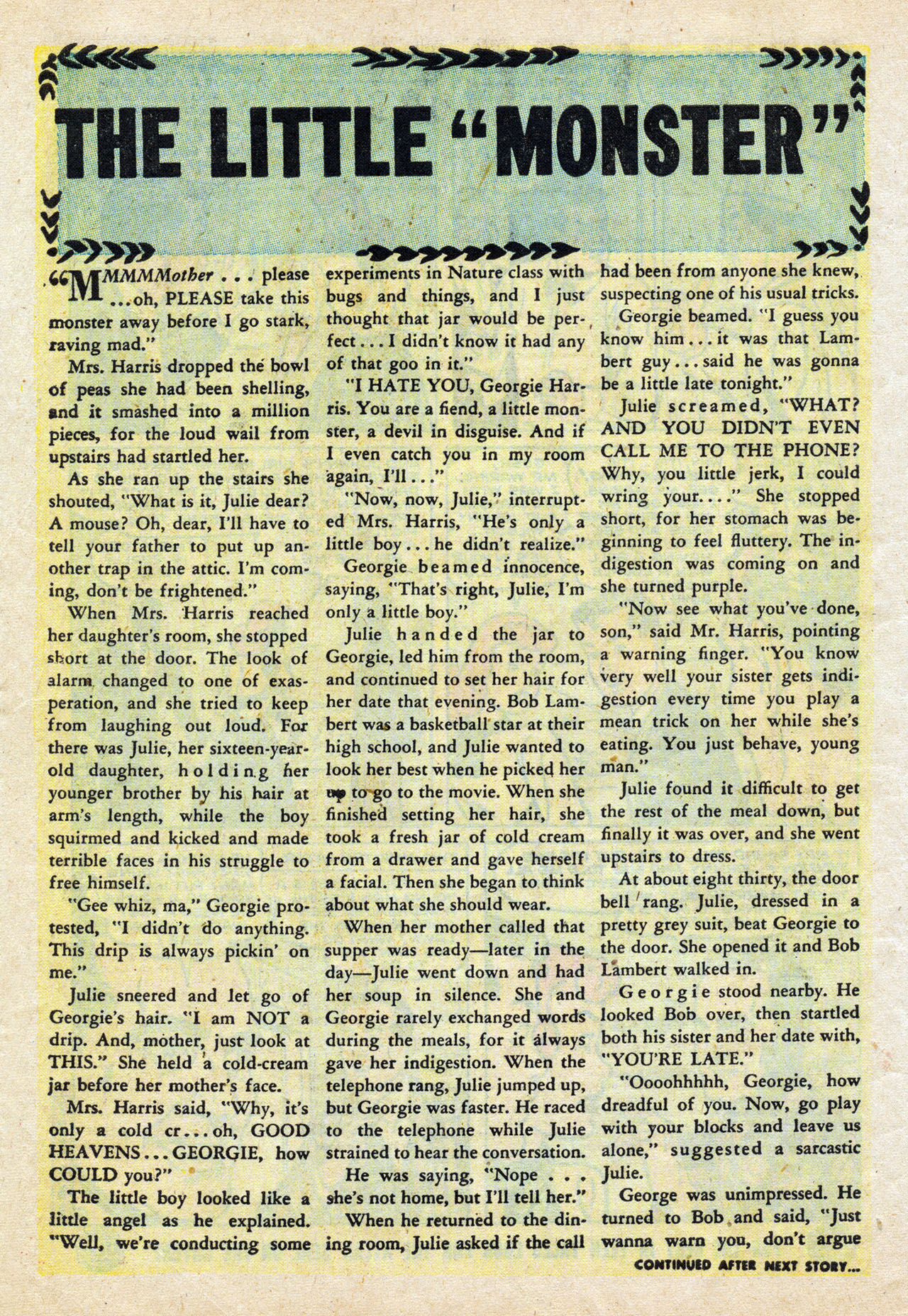 Read online Patsy and her Pals comic -  Issue #9 - 10
