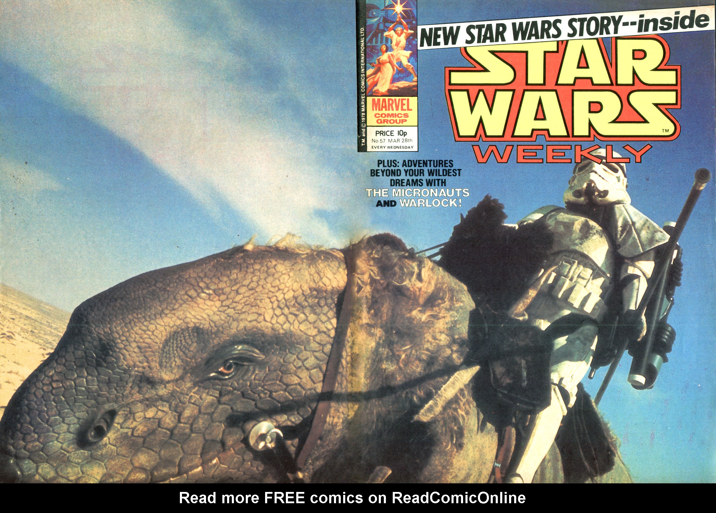 Read online Star Wars Weekly comic -  Issue #57 - 1