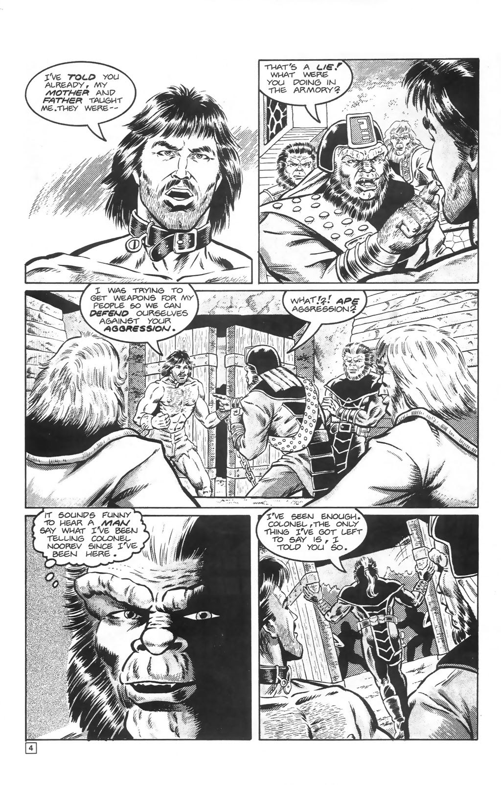 Read online Planet of the Apes: Blood of the Apes comic -  Issue #2 - 5