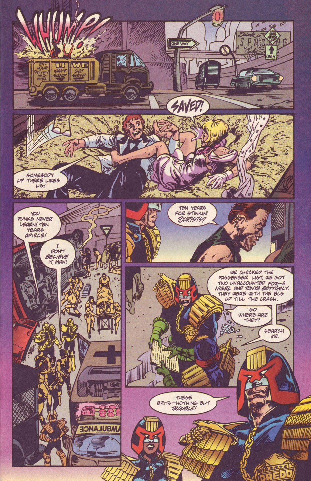 Read online Judge Dredd: Legends of the Law comic -  Issue #1 - 23