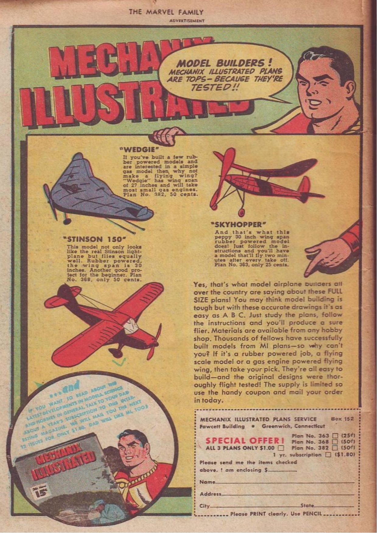 Read online The Marvel Family comic -  Issue #22 - 50