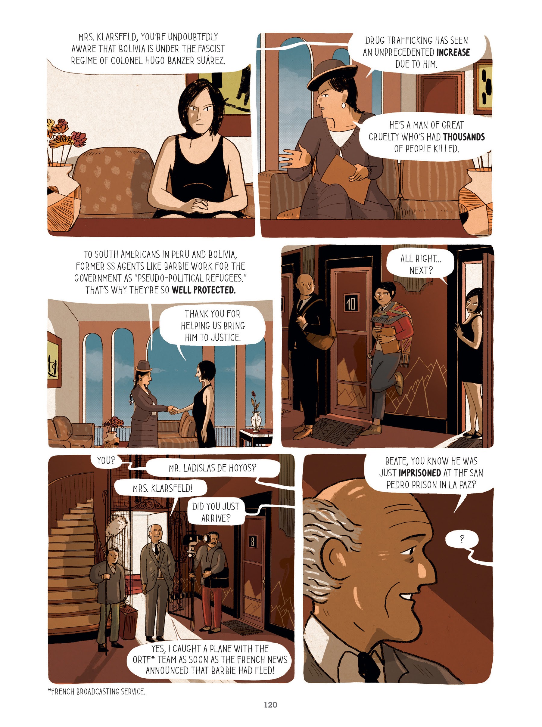 Read online For Justice: The Serge & Beate Klarsfeld Story comic -  Issue # TPB (Part 2) - 20