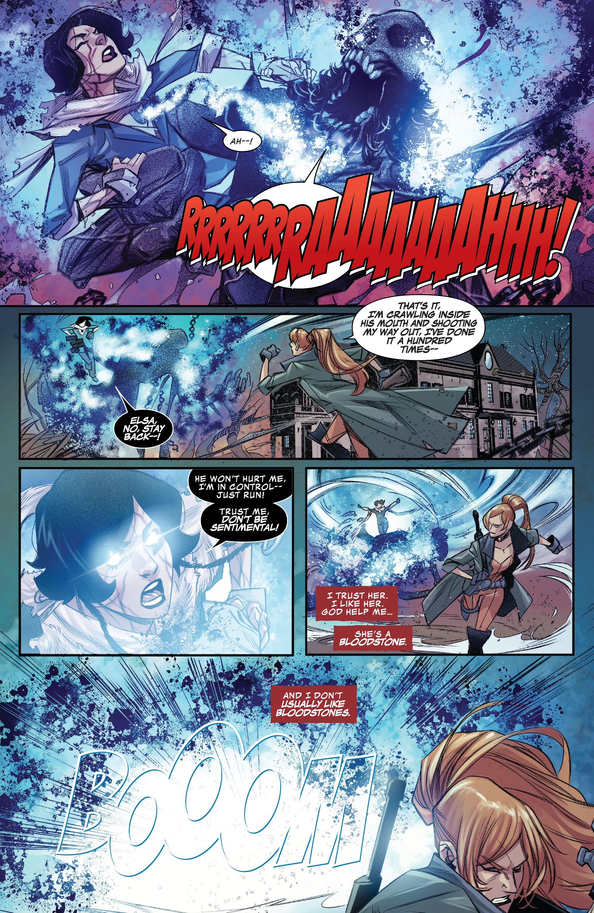 Read online Death of Doctor Strange: One-Shots comic -  Issue # Bloodstone - 29