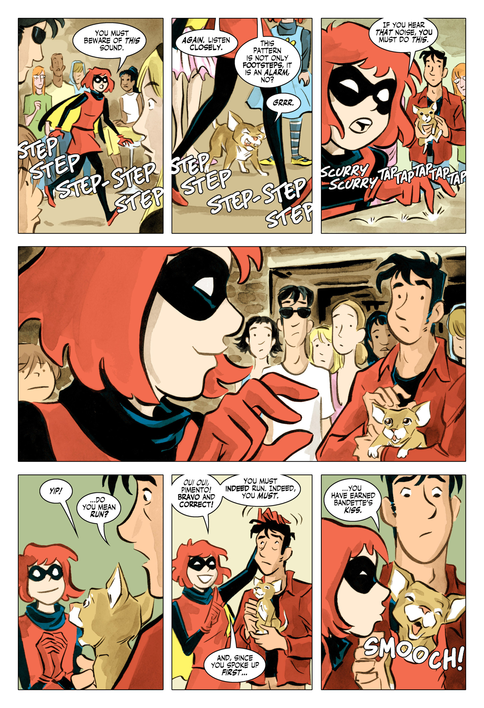 Read online Bandette (2012) comic -  Issue #7 - 5