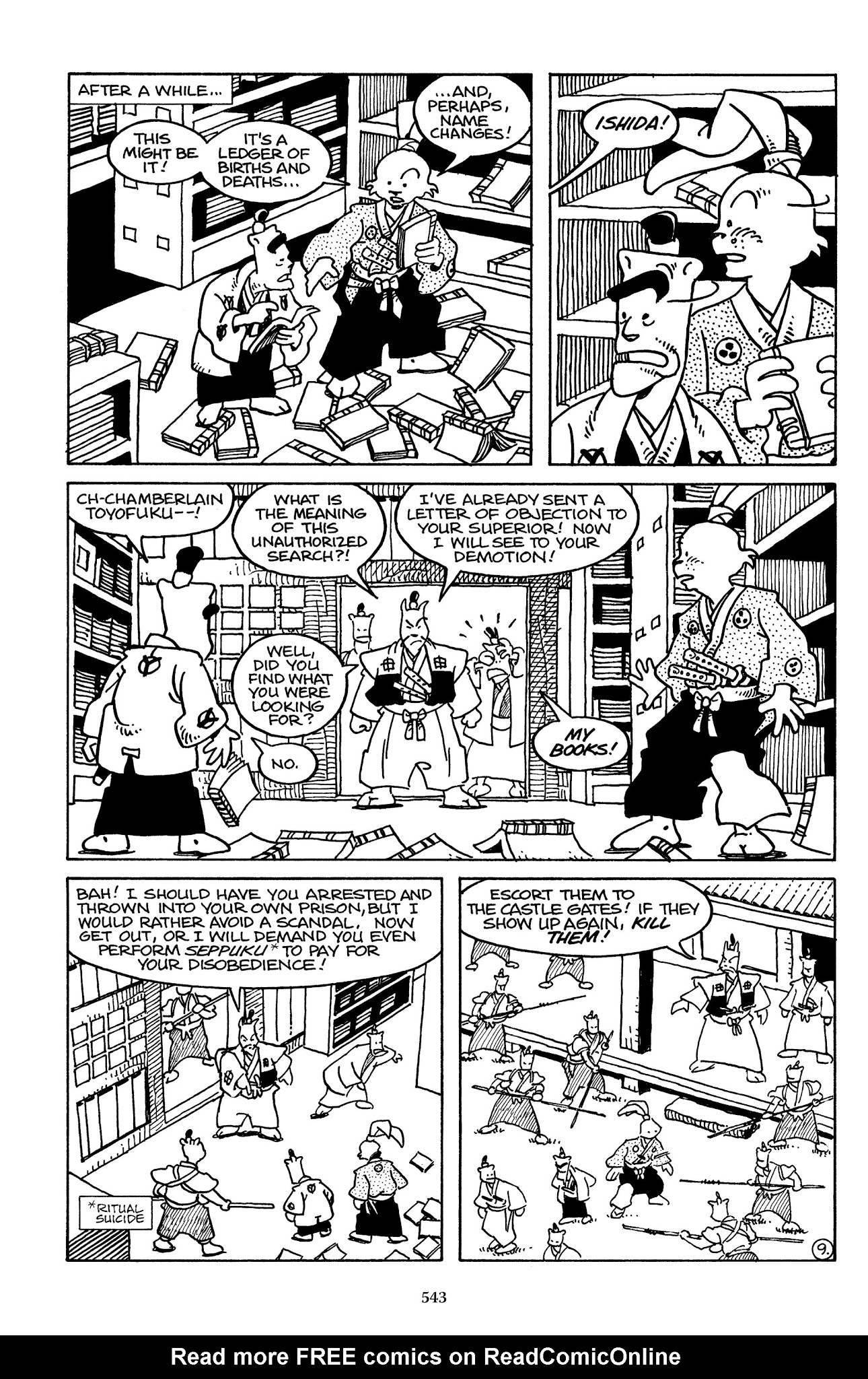 Read online The Usagi Yojimbo Saga comic -  Issue # TPB 2 - 536