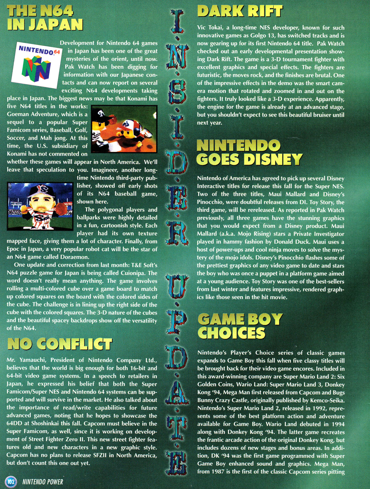 Read online Nintendo Power comic -  Issue #87 - 109